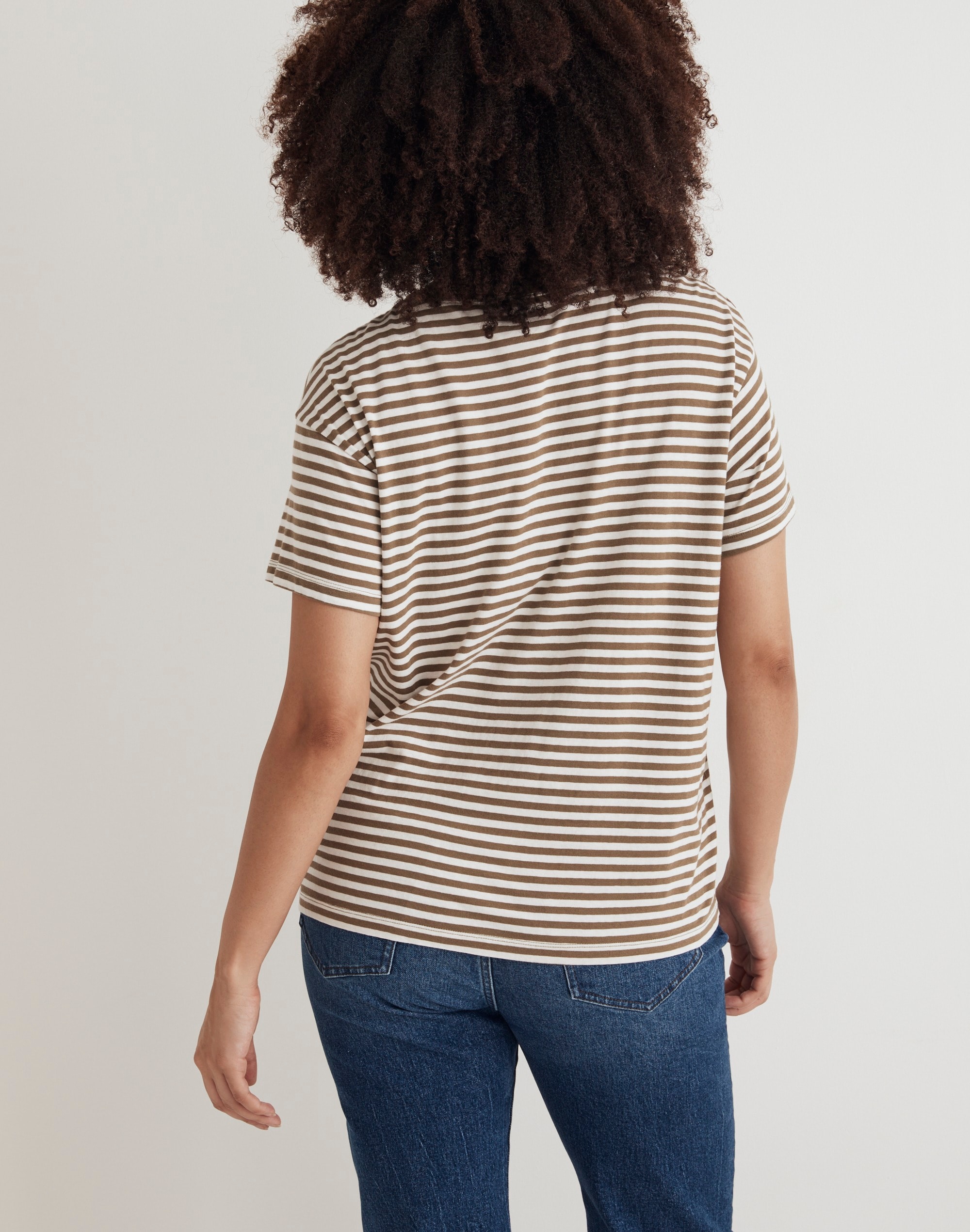 Softfade Cotton Oversized Tee | Madewell