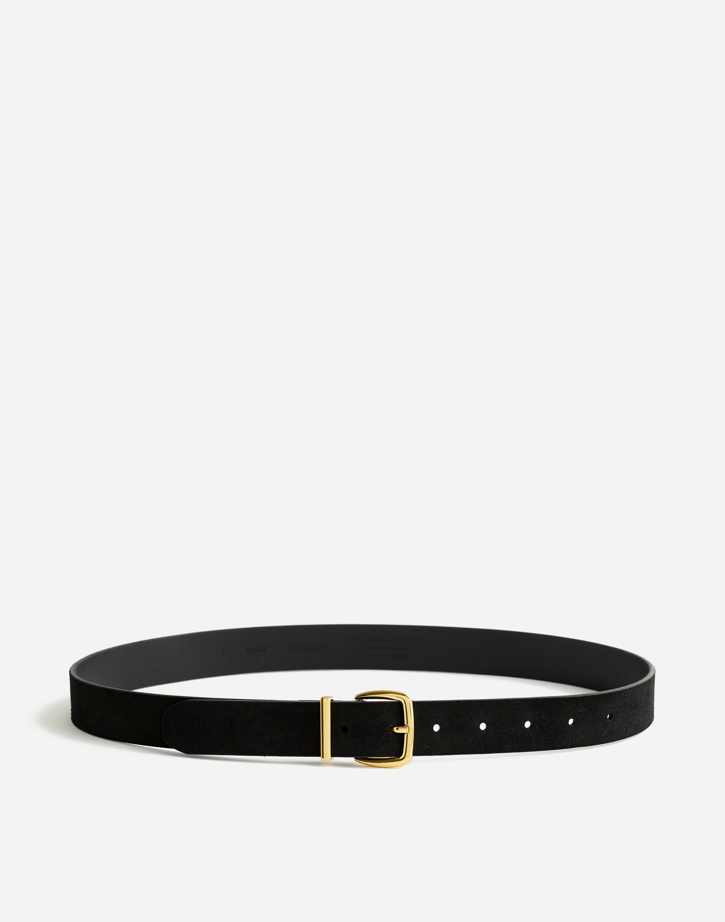 The Essential Suede Belt | Madewell