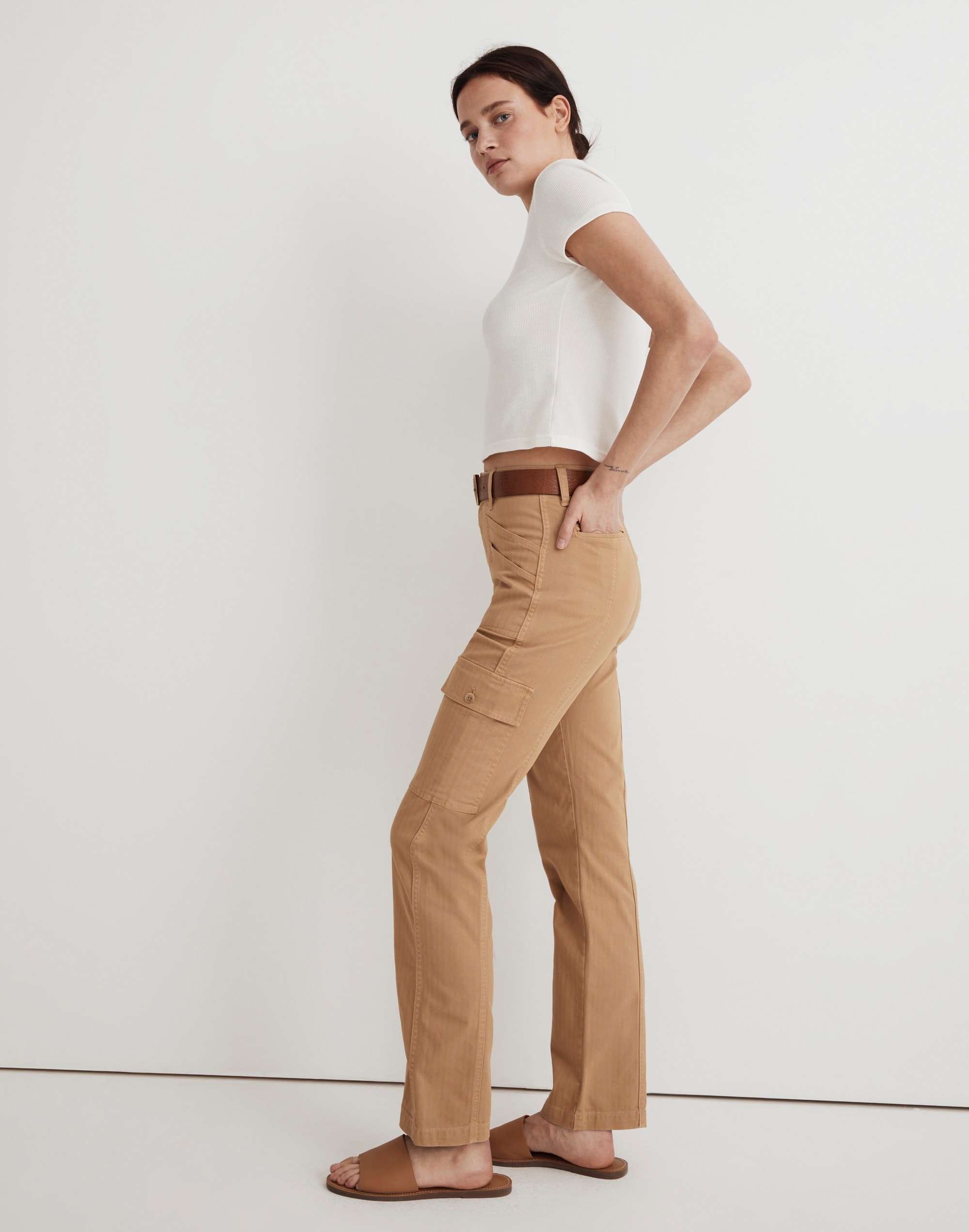 The Garment-Dyed '90s Straight Cargo Pant | Madewell