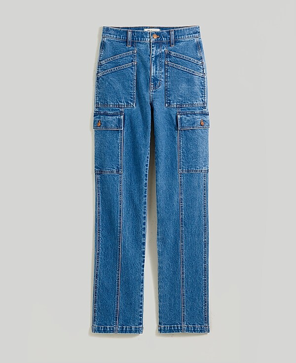 The '90s Straight Utility Jean in Densmore Wash
