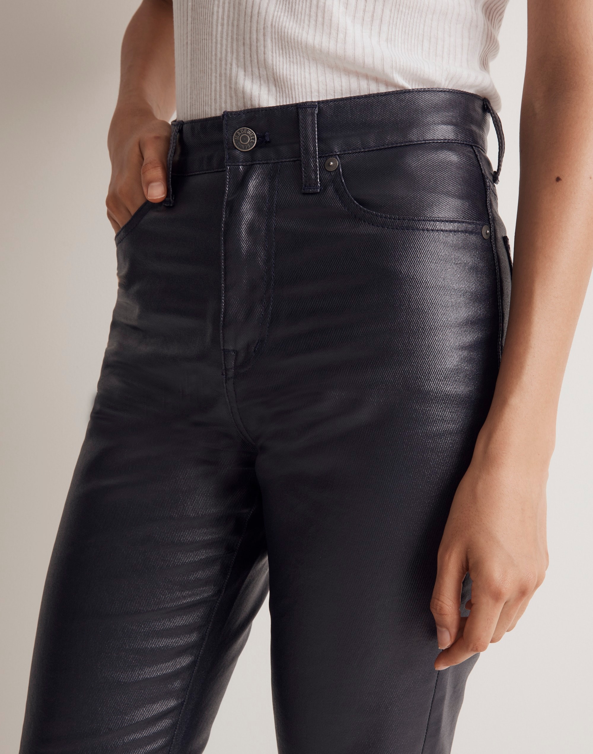 The '90s Straight Jean Midnight Blue Foil | Madewell