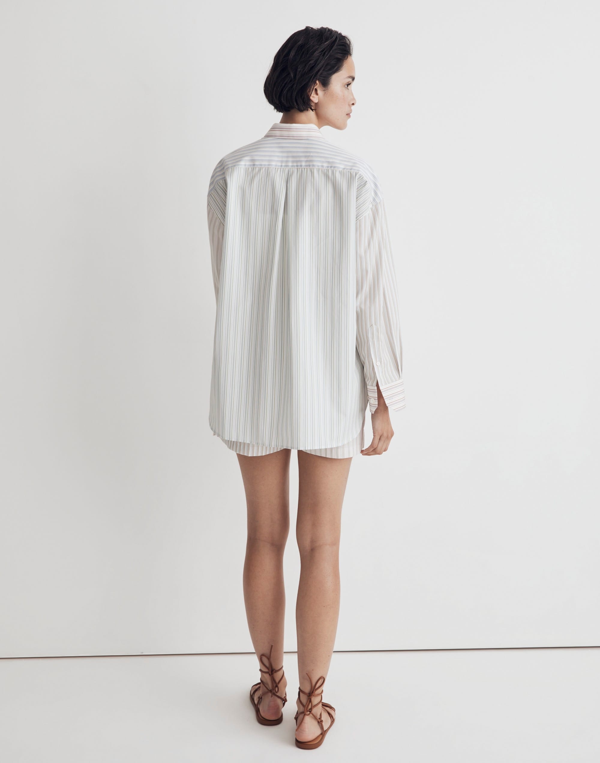 Madewell x CHAVA Stripe-Play Oversized Shirt | Madewell