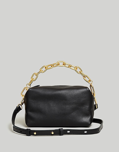 Madewell The Chain-Strap Crossbody Bag in Leather - Size One S