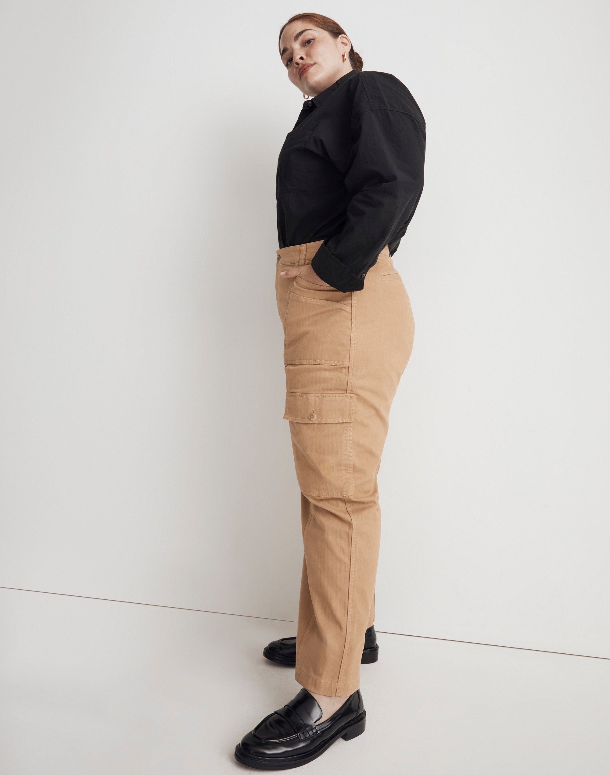 The Plus Curvy '90s Straight Cargo Pant | Madewell