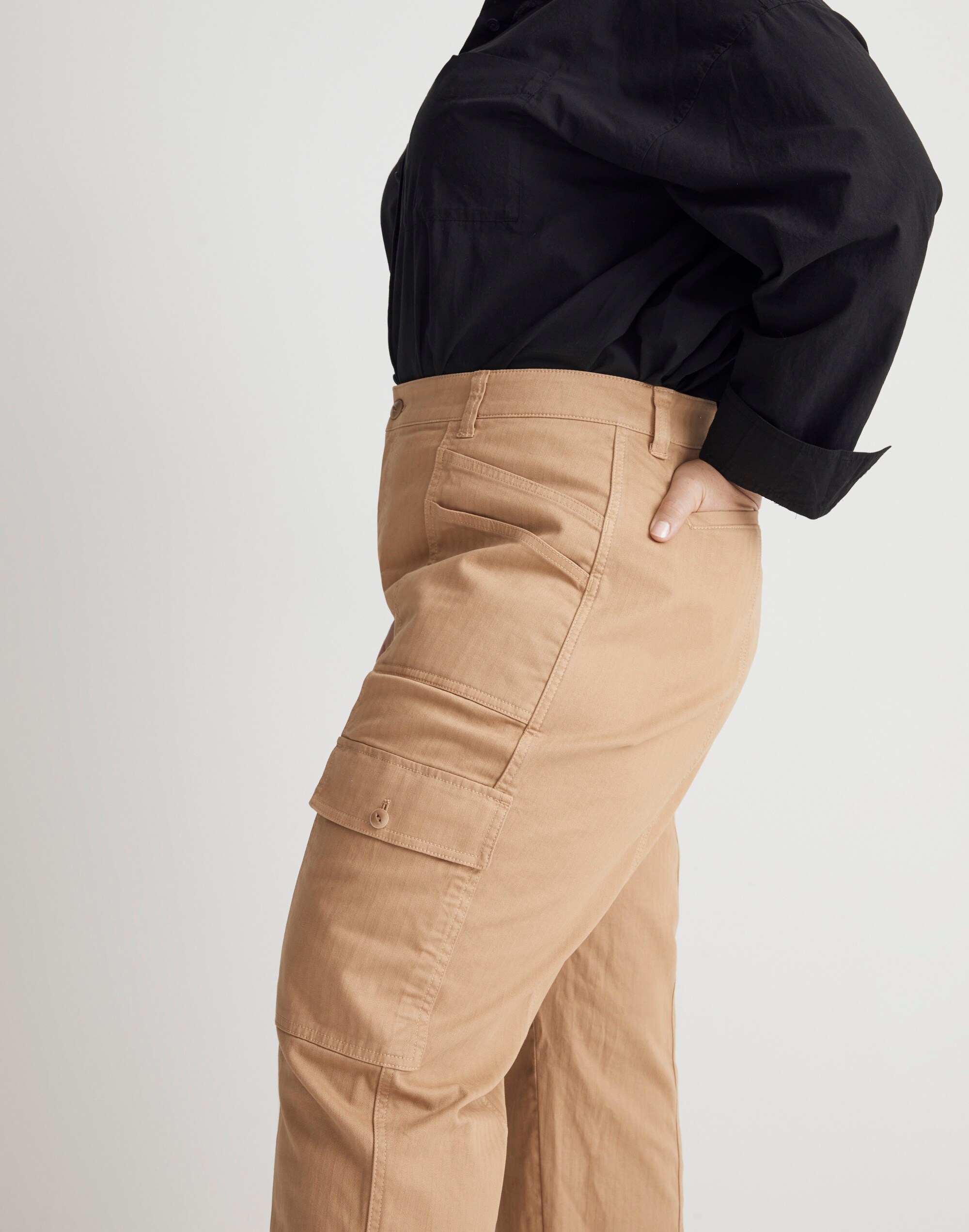 The Plus Curvy '90s Straight Cargo Pant | Madewell