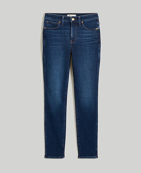 Plus Curvy 10&quot; High-Rise Skinny Jeans in Kingston Wash