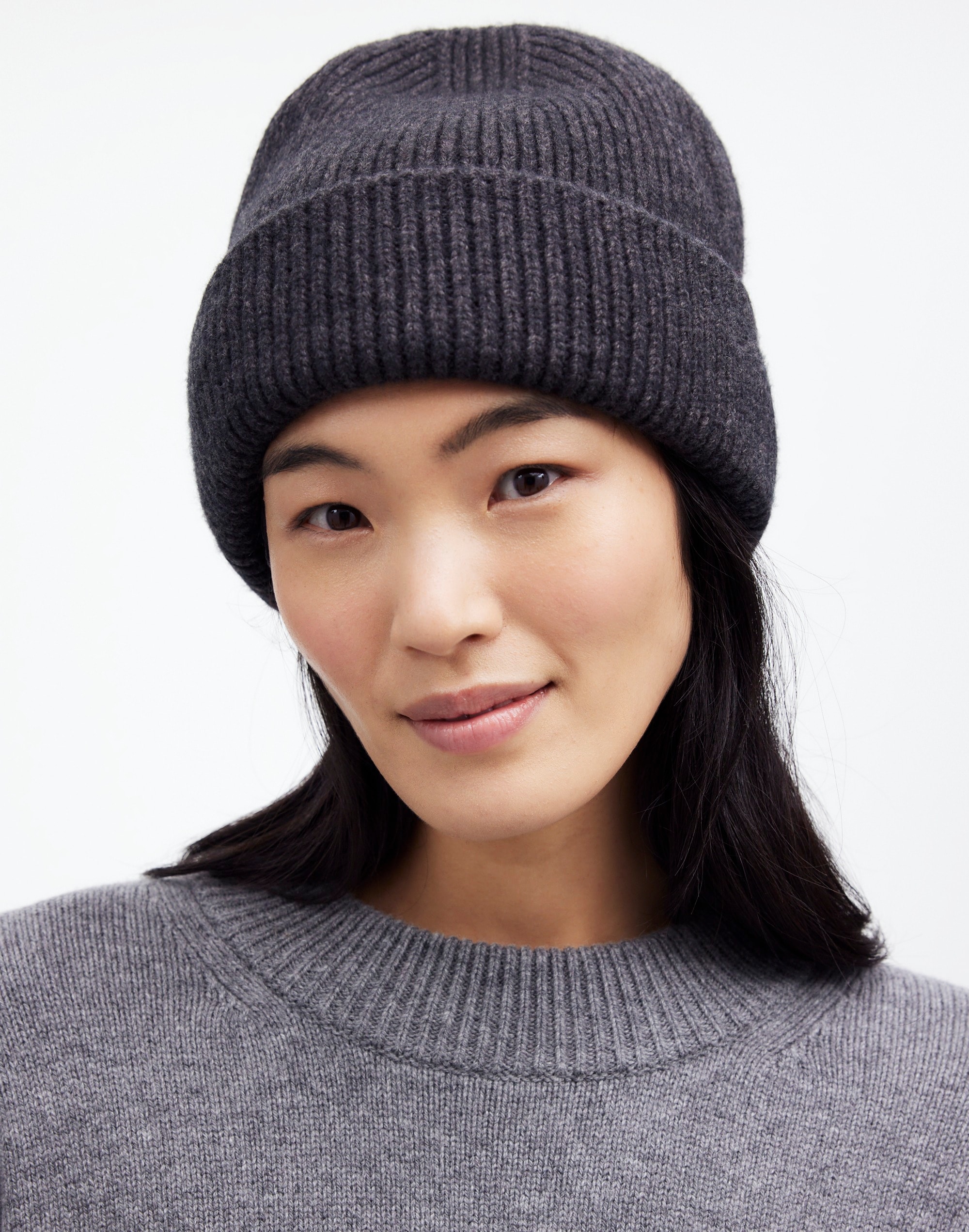 Wool-Blend Knit Beanie | Madewell