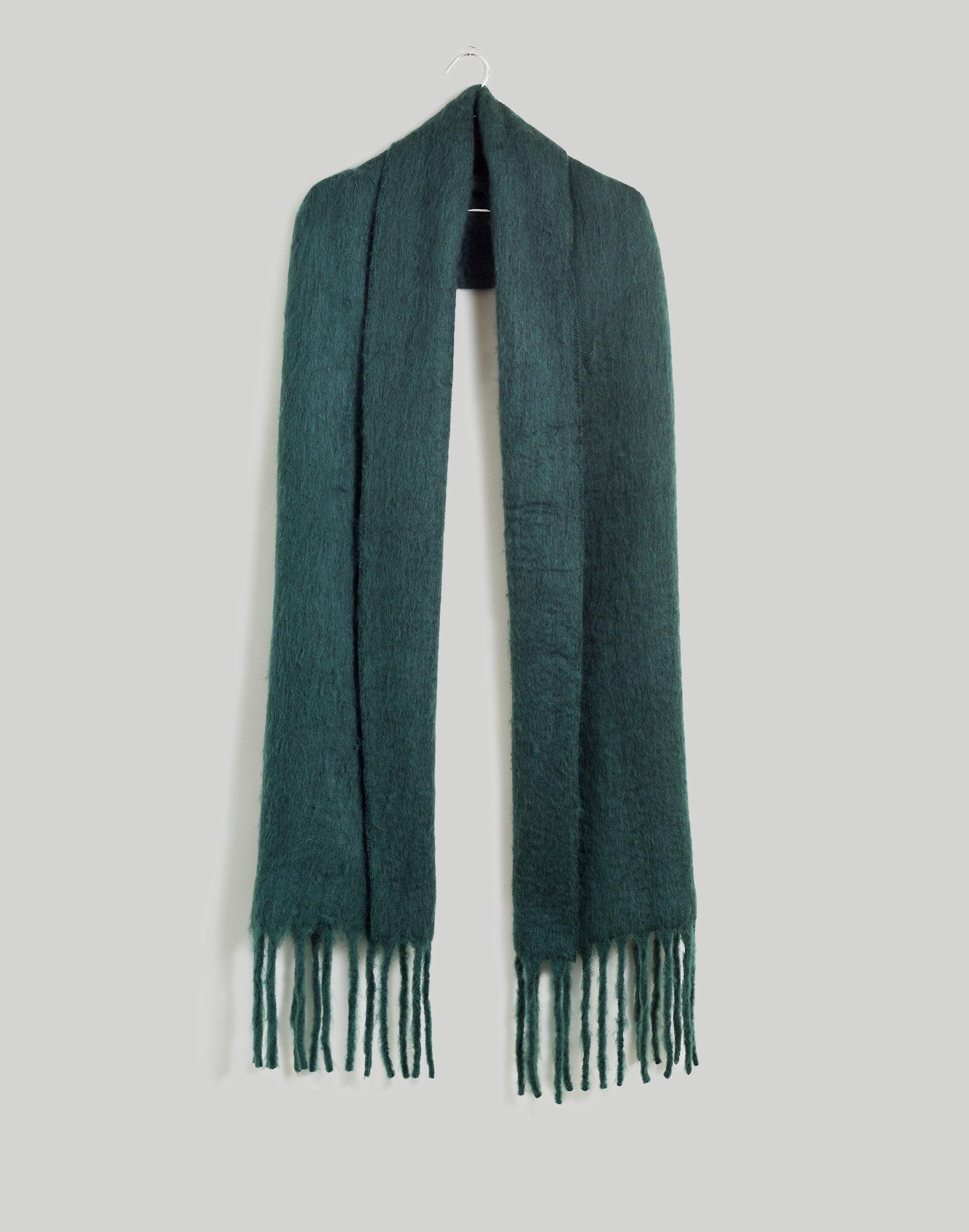 Contrast-Fringe Knit Scarf | Madewell