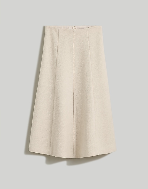 Women's Skirt in Organic Boiled Wool [591803] - £66.00