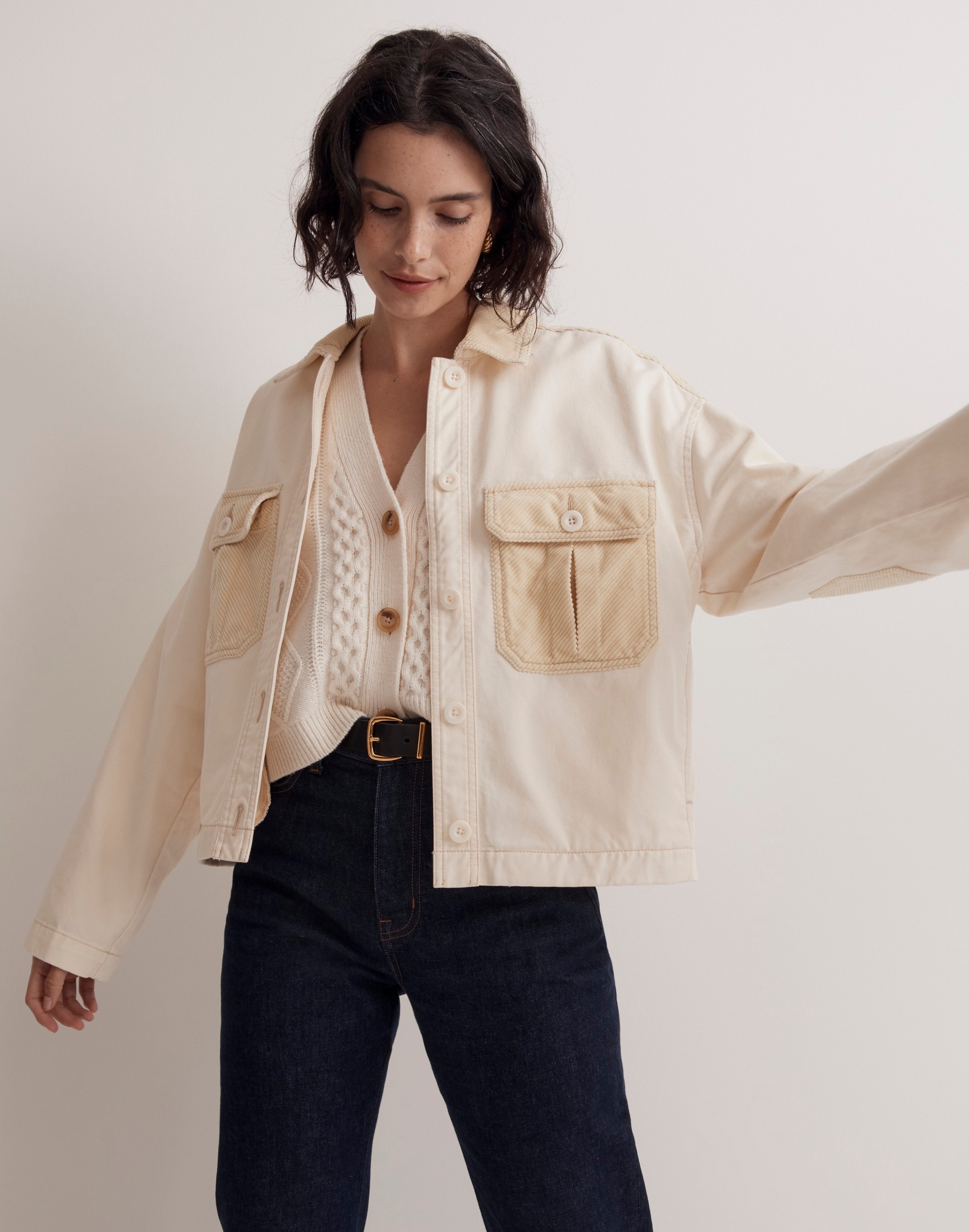 Chino Boxy Shirt-Jacket | Madewell