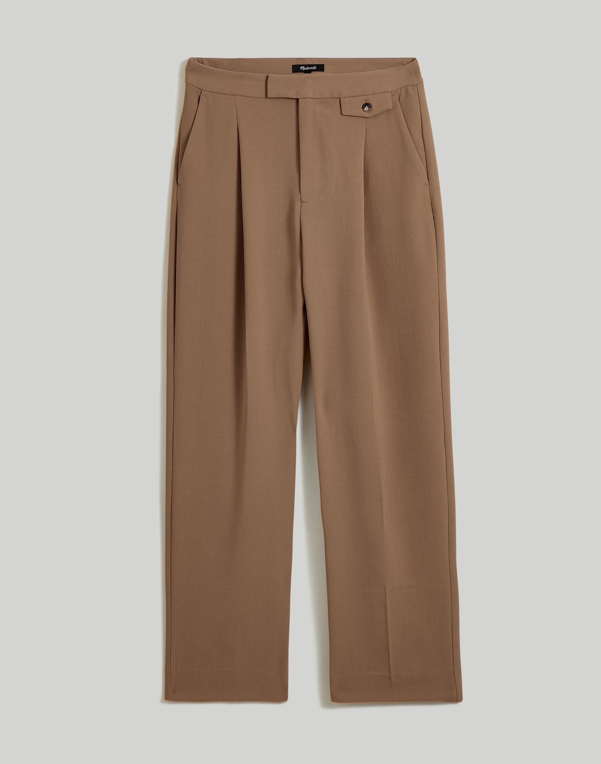 The Tall Rosedale High-Rise Straight Pant Crepe