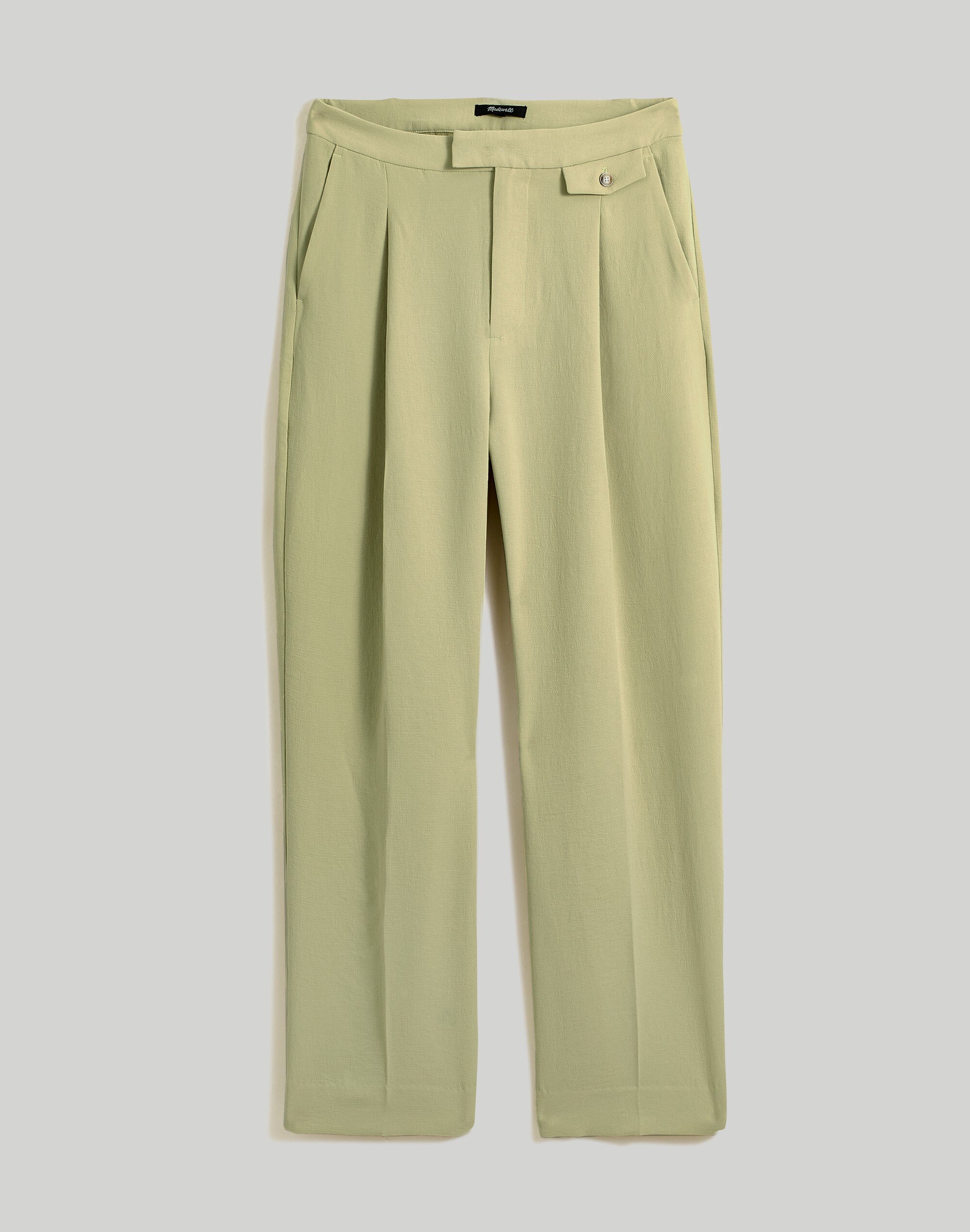 The Rosedale High-Rise Straight Pant in Crepe | Madewell