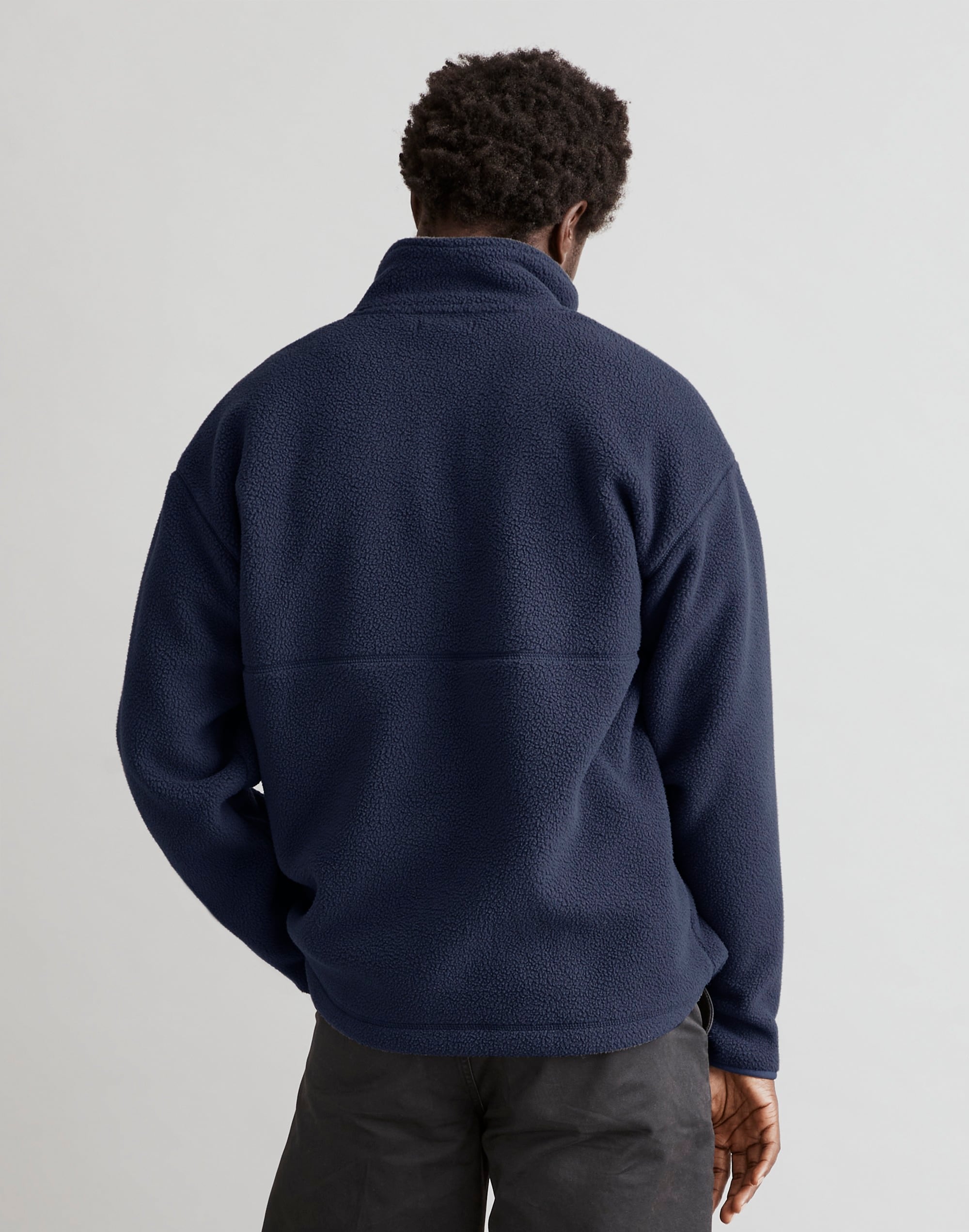 Half-Zip Mockneck Pullover Fleece