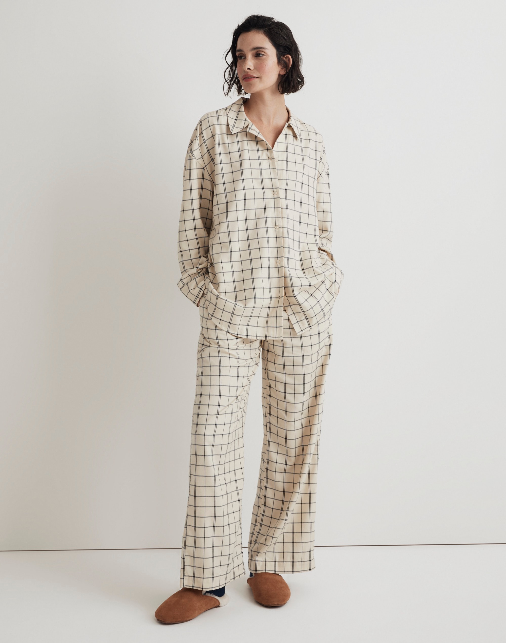 Plaid Flannel Pajama Set | Madewell