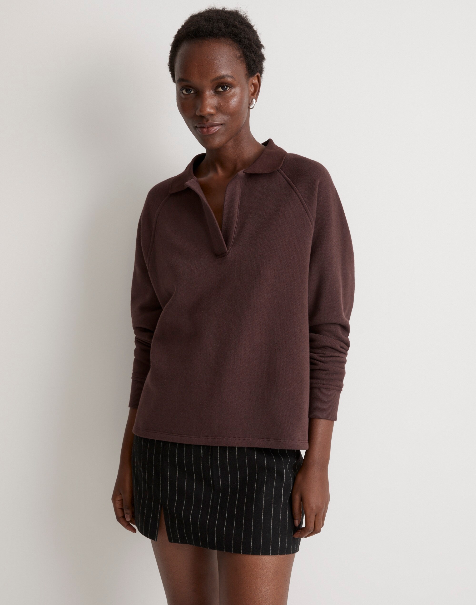 Betterterry Polo Sweatshirt | Madewell