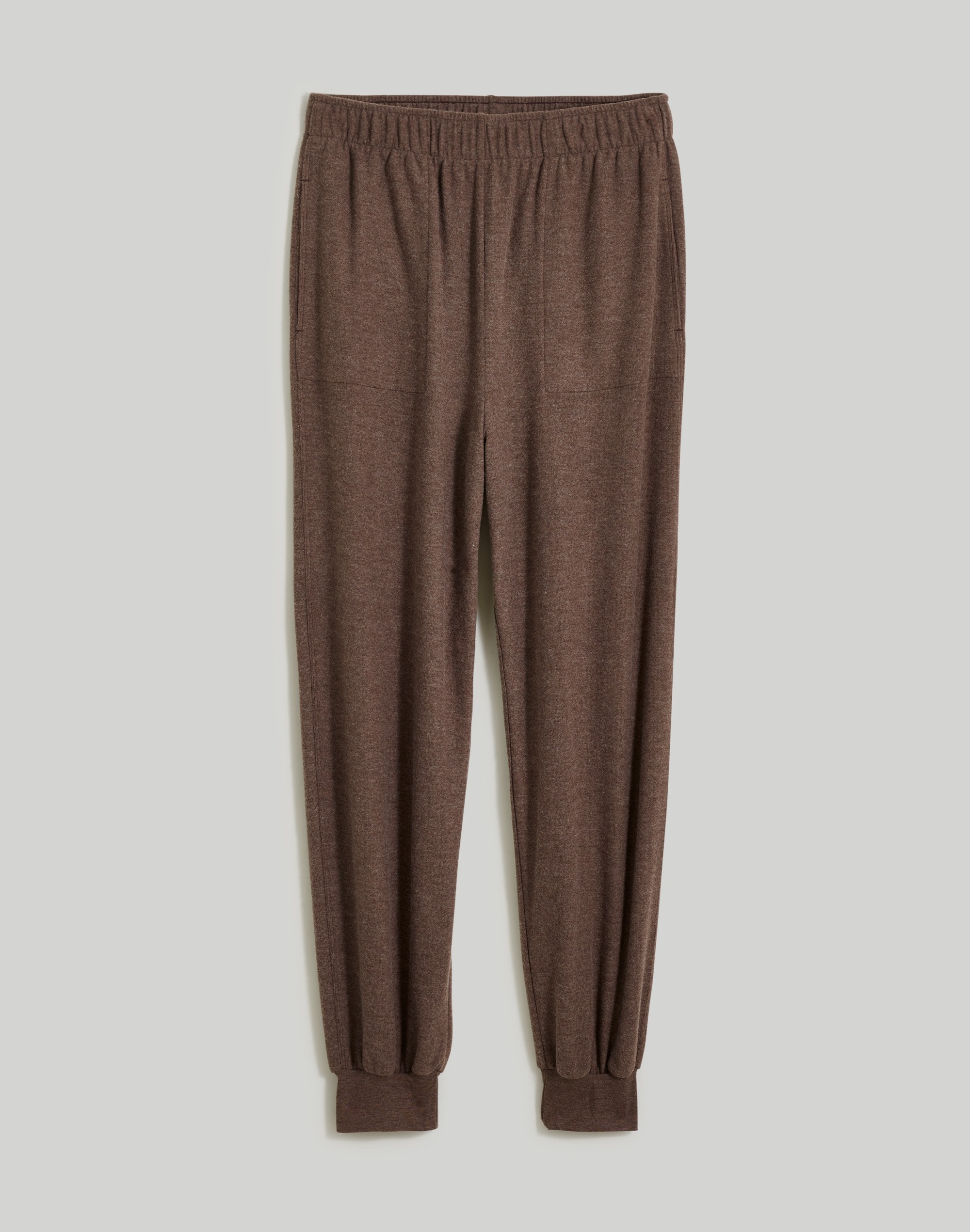 Brushed Jersey Jogger Pants