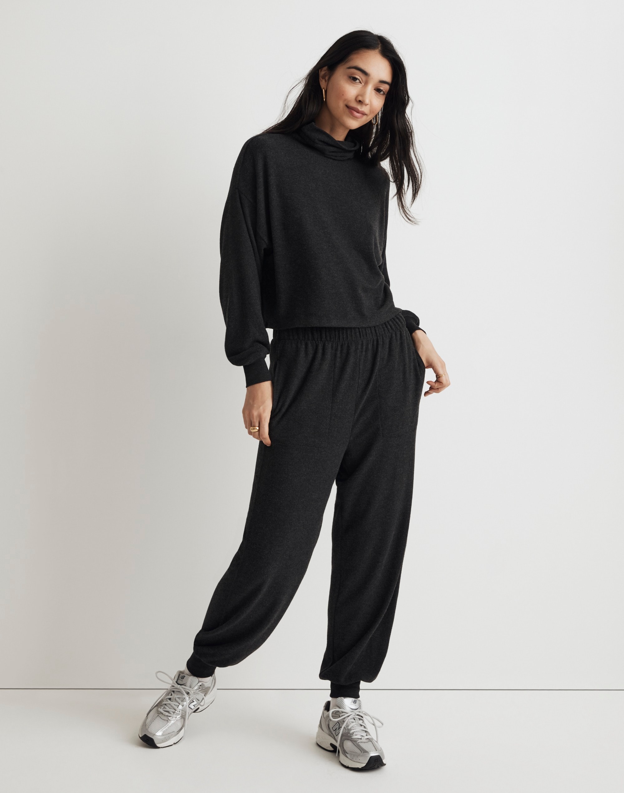 Brushed Jersey Jogger Pants | Madewell