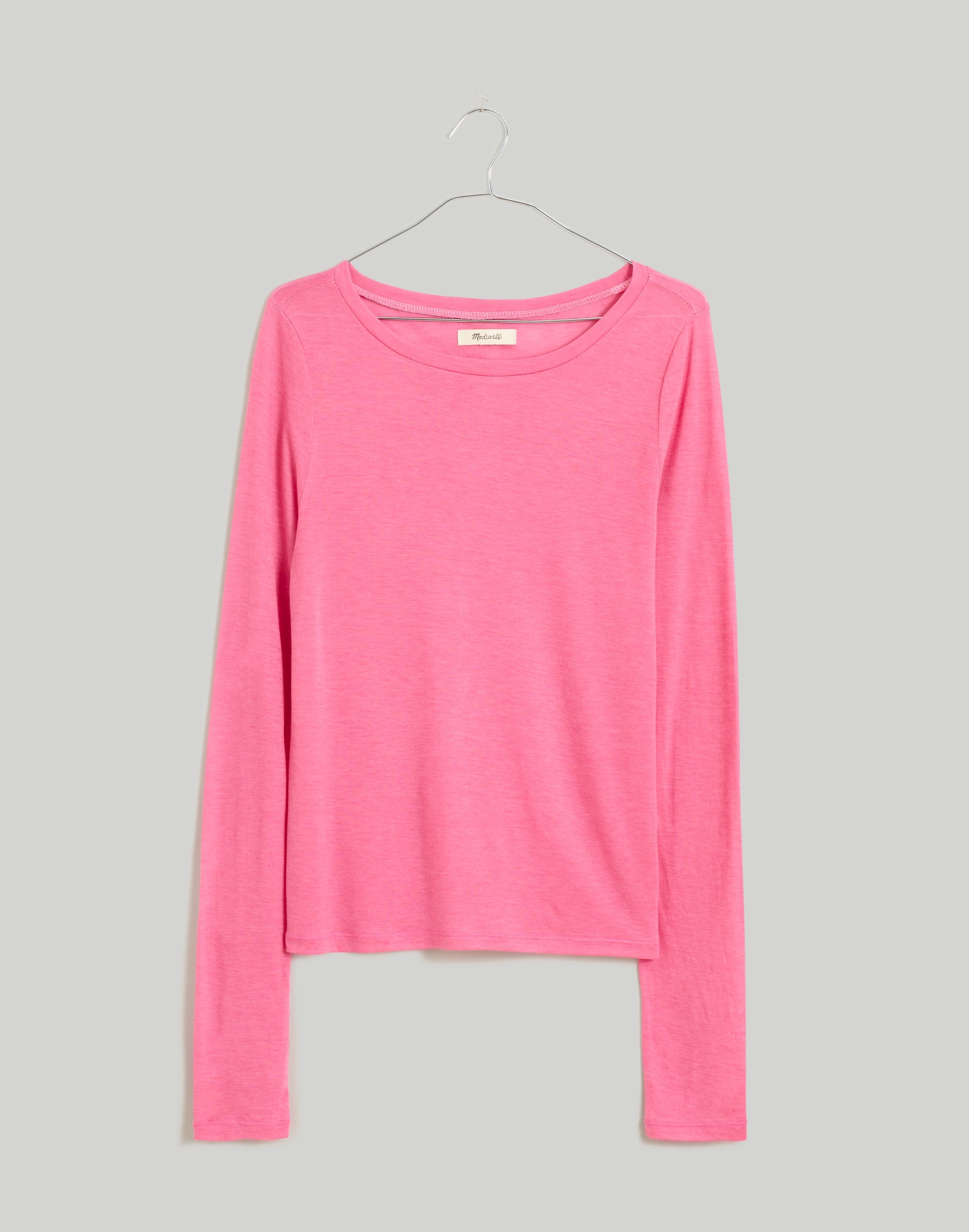 Scoopneck Long-Sleeve Tee | Madewell