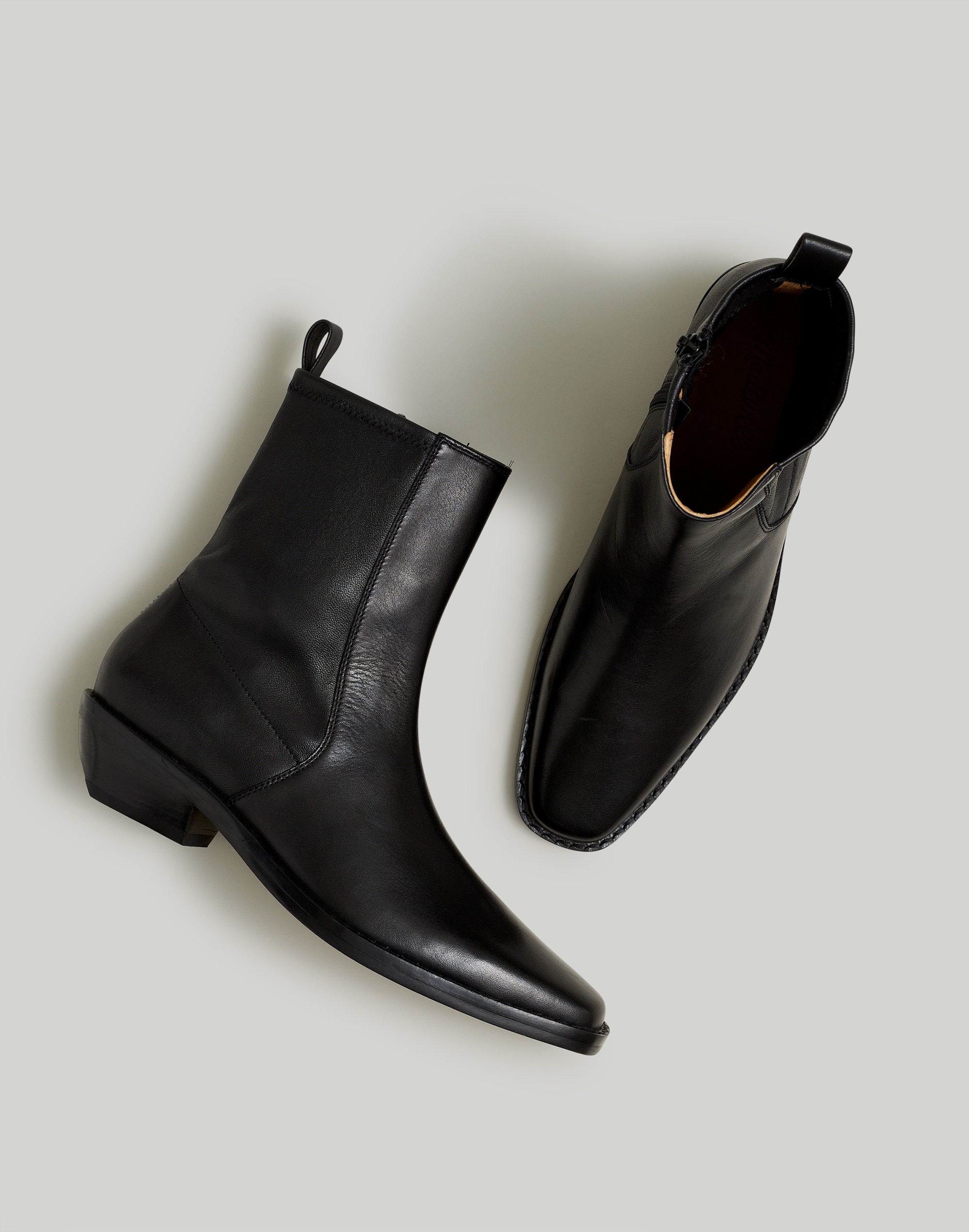 The Idris Ankle Boot Leather