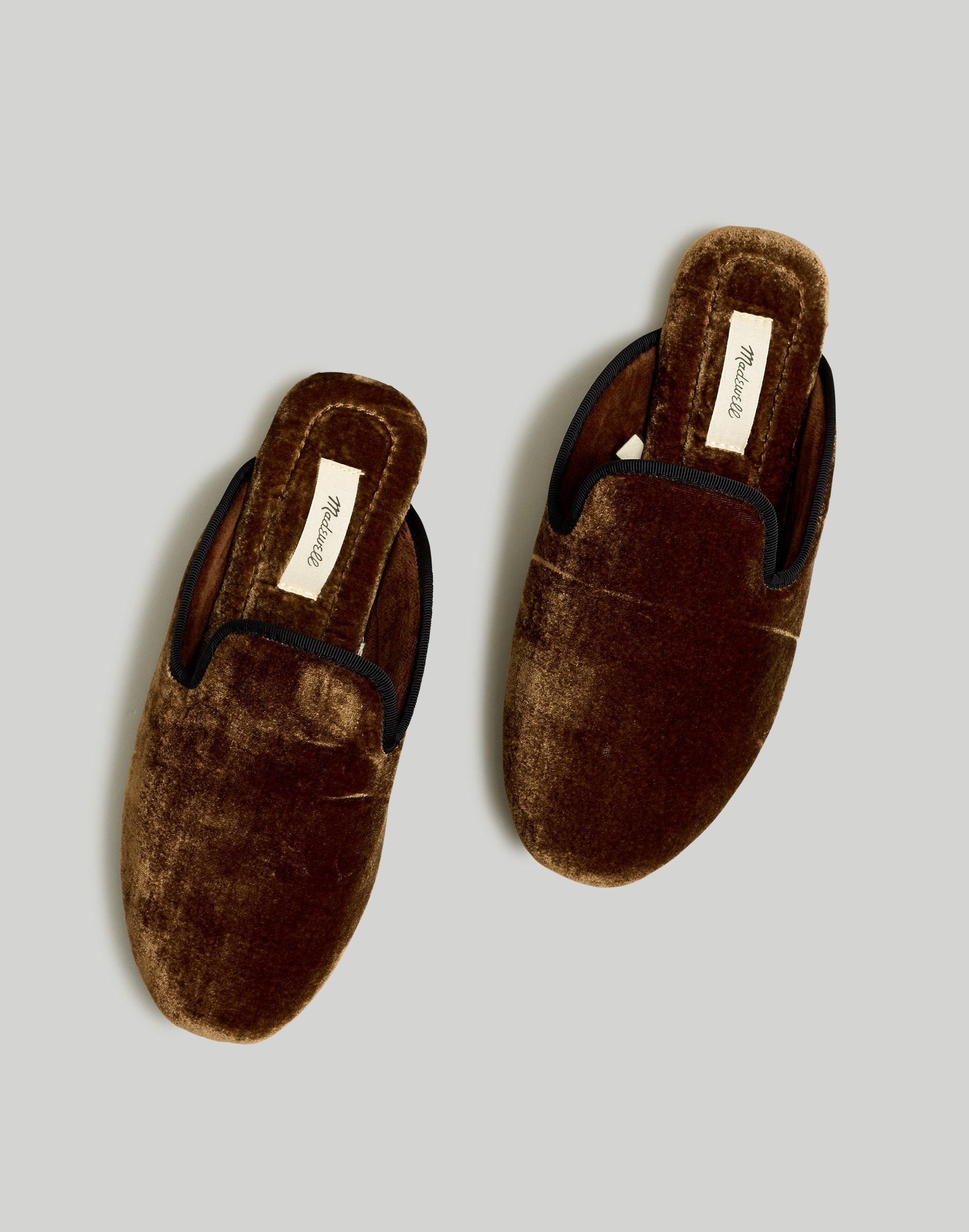 The Ezra Slipper Velvet | Madewell