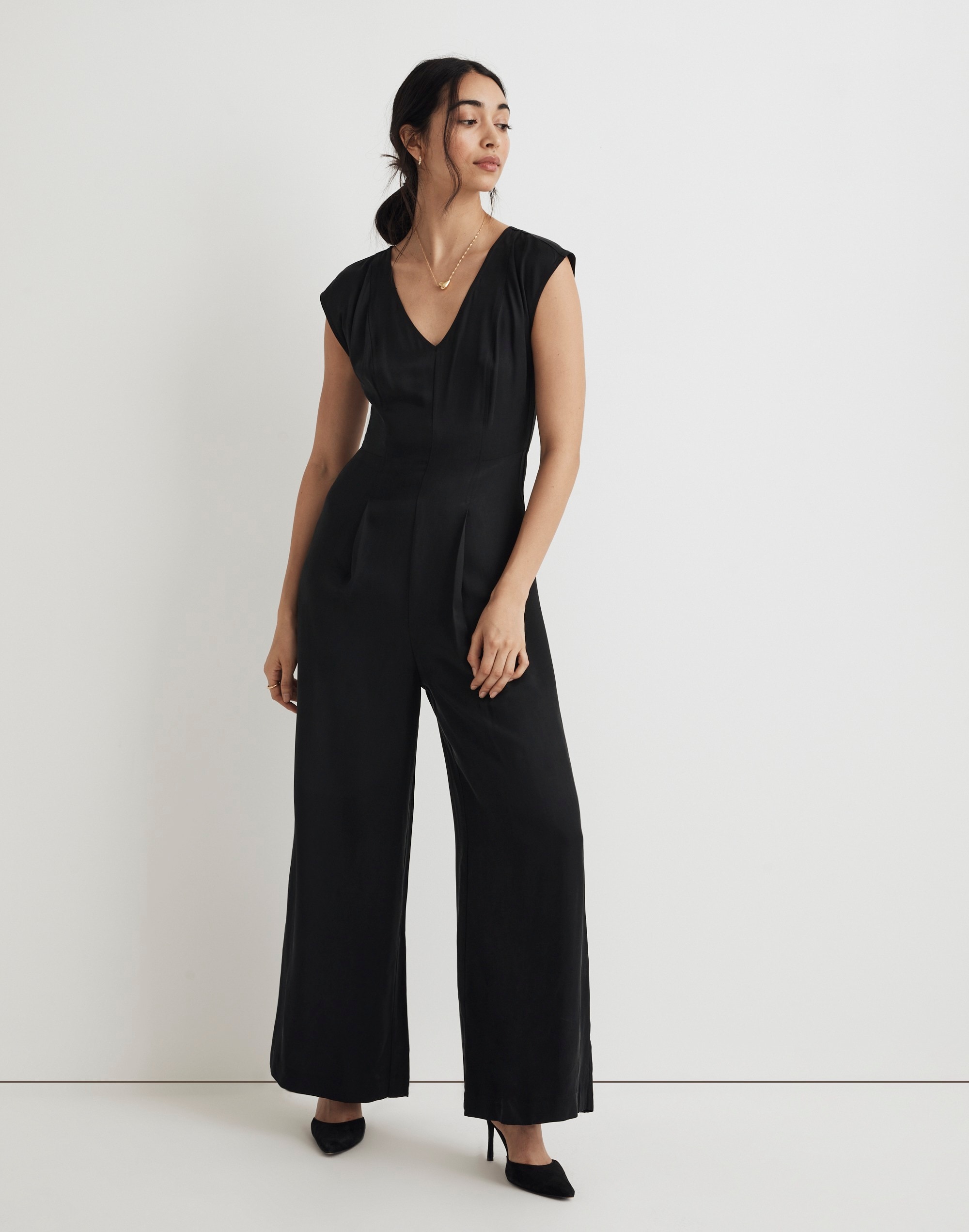 Seamed Wide-Leg Jumpsuit | Madewell