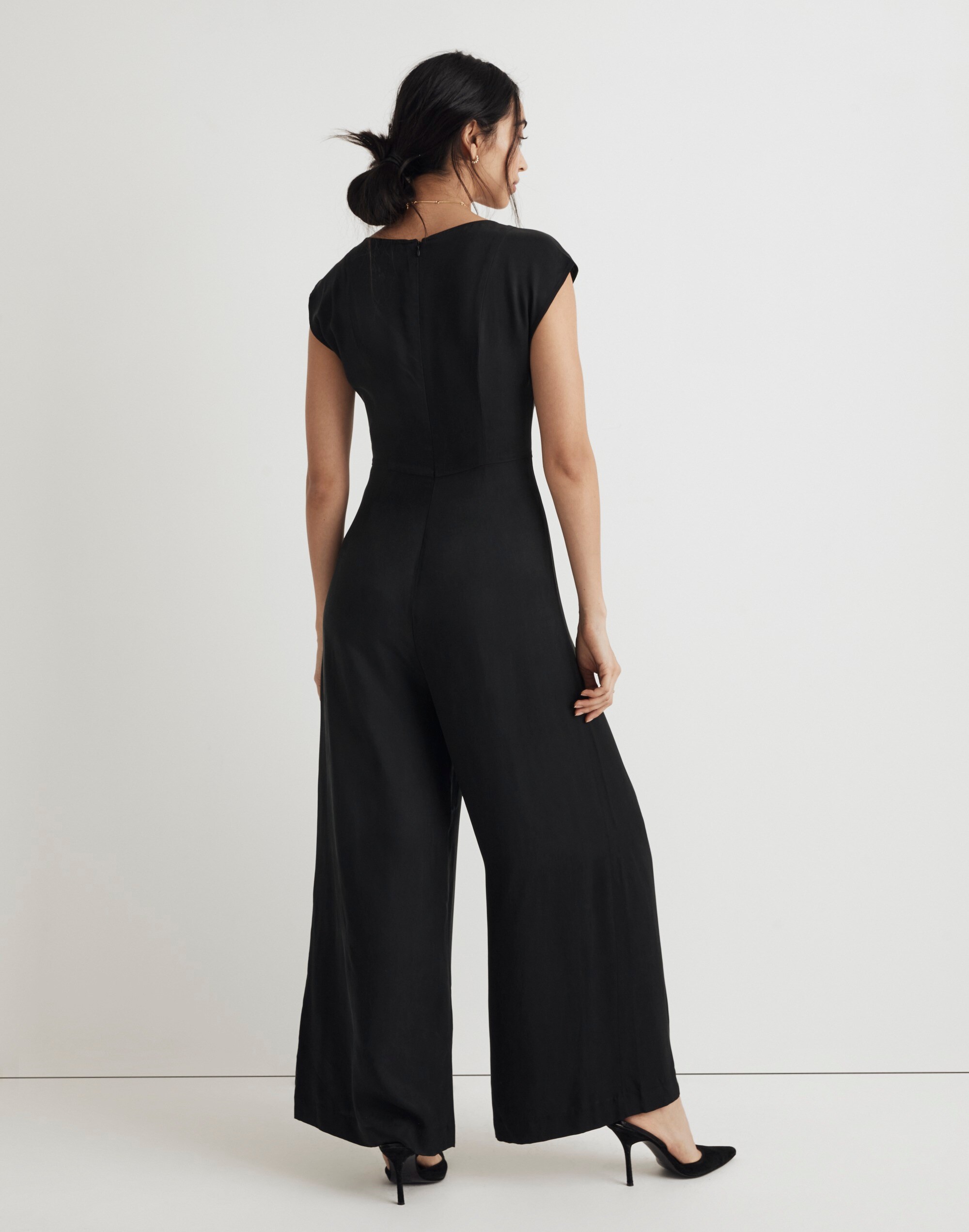 Seamed Wide-Leg Jumpsuit | Madewell