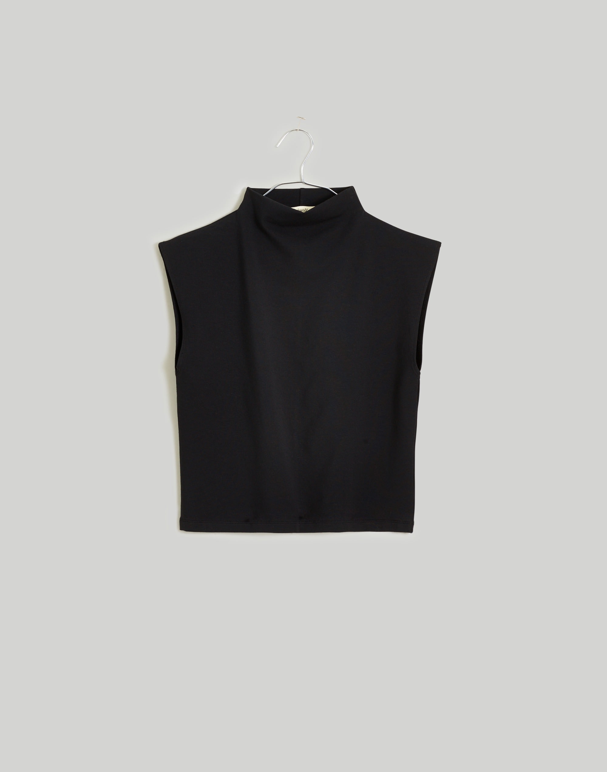 Funnelneck Cropped Muscle Tee