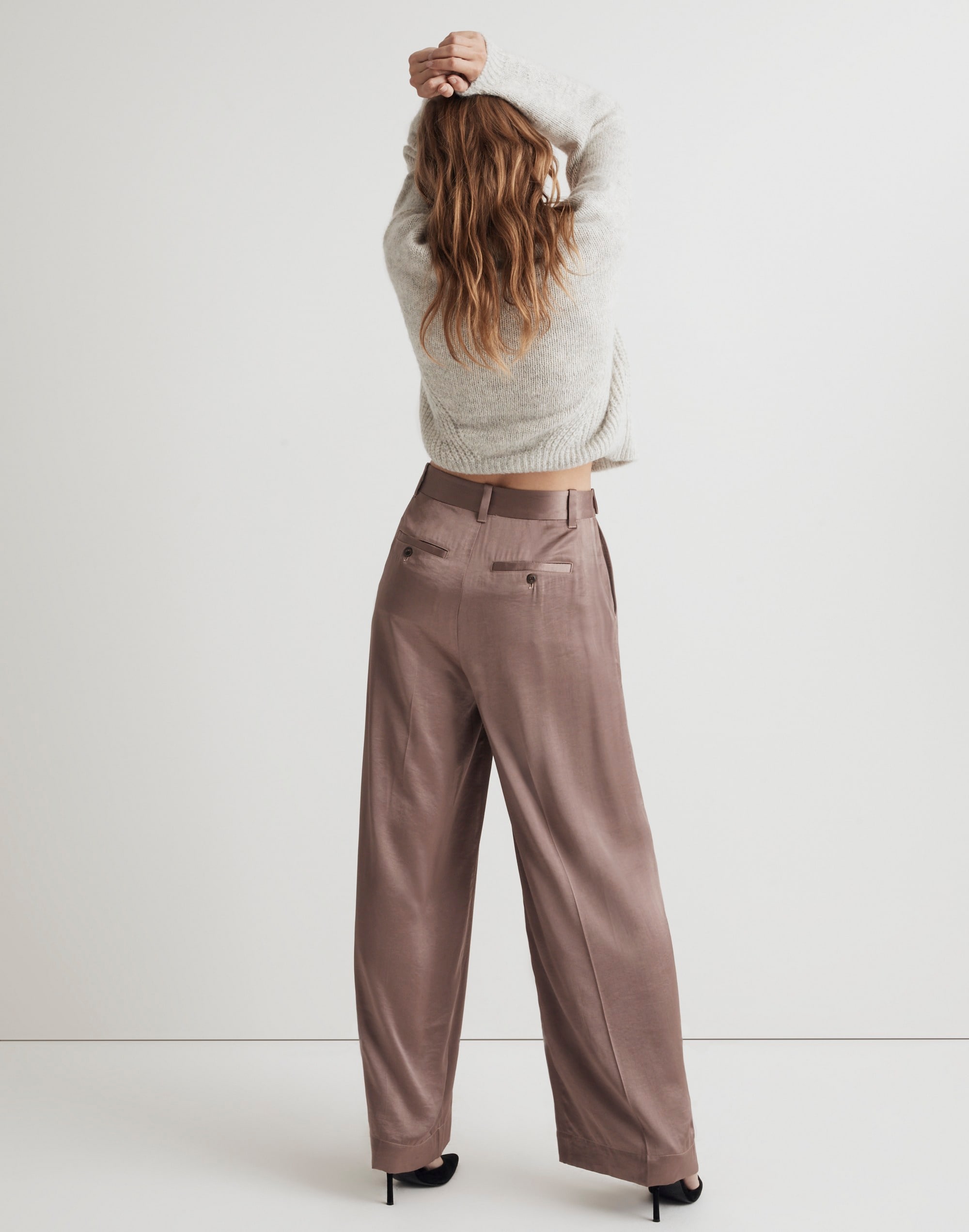 clane♡SATIN SLACKS PANTS クラネ ショッピング販促 