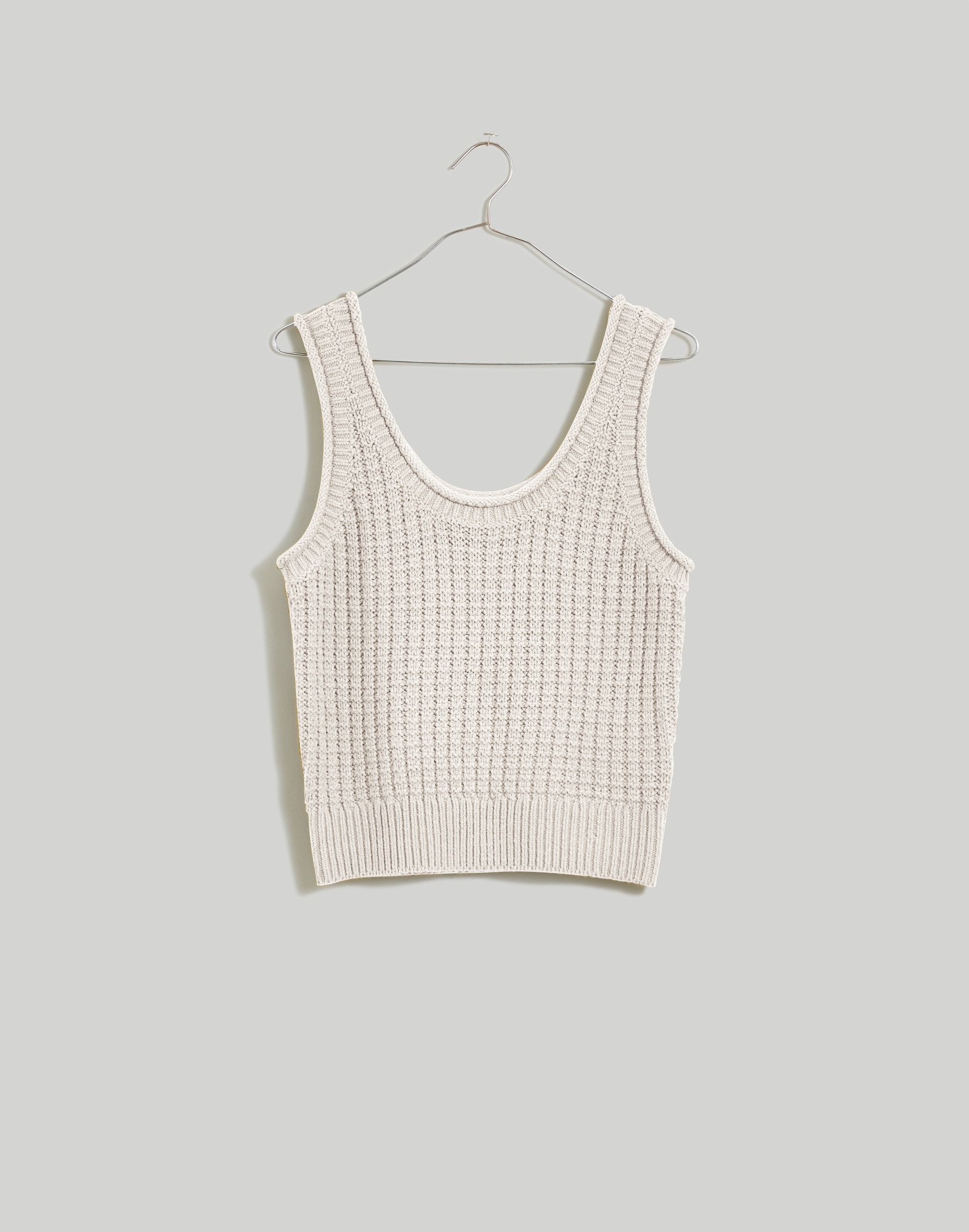 Textured-Stitch Sweater Tank | Madewell