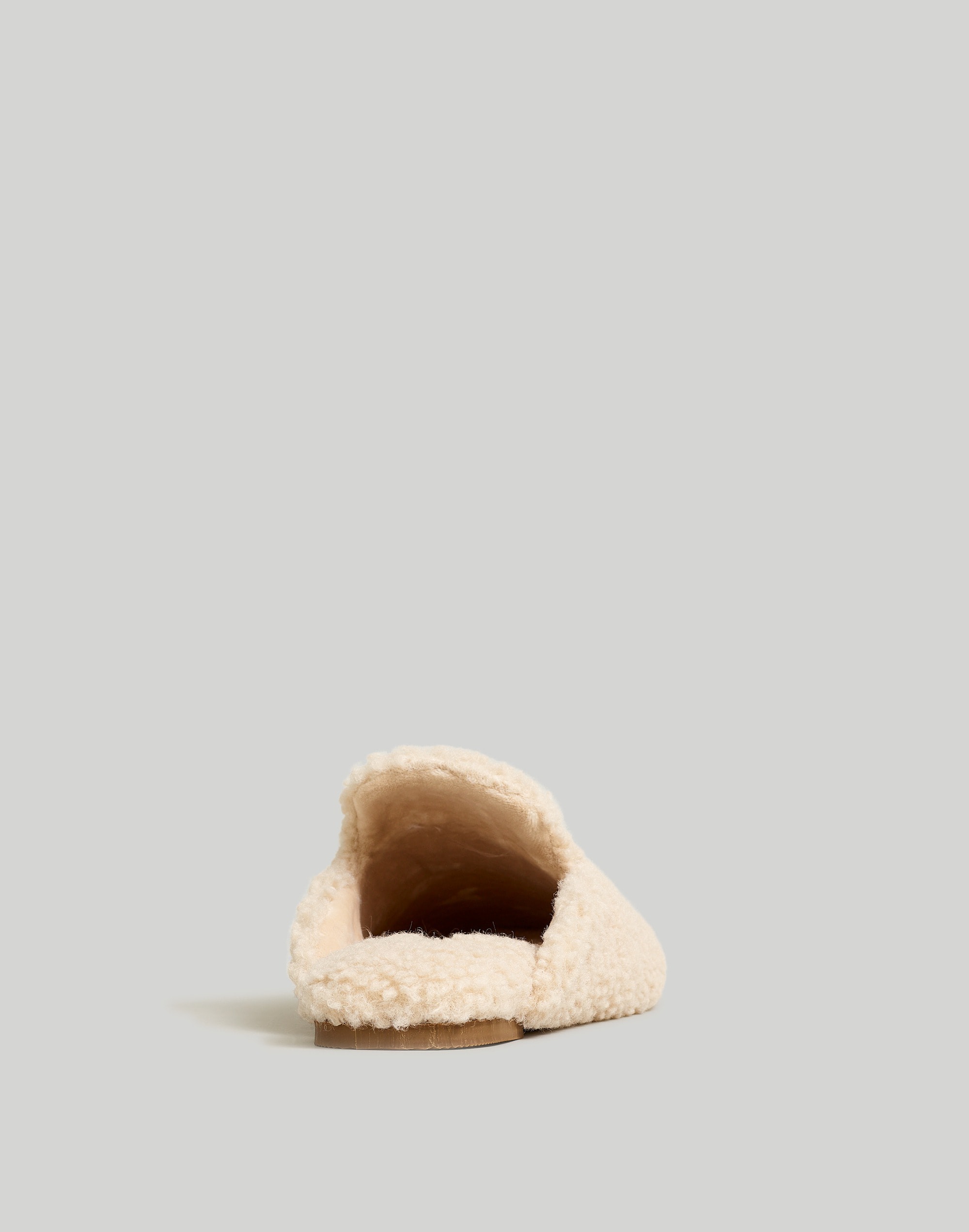 Ezra Forged Iron Faux Fleece Convertible Slipper