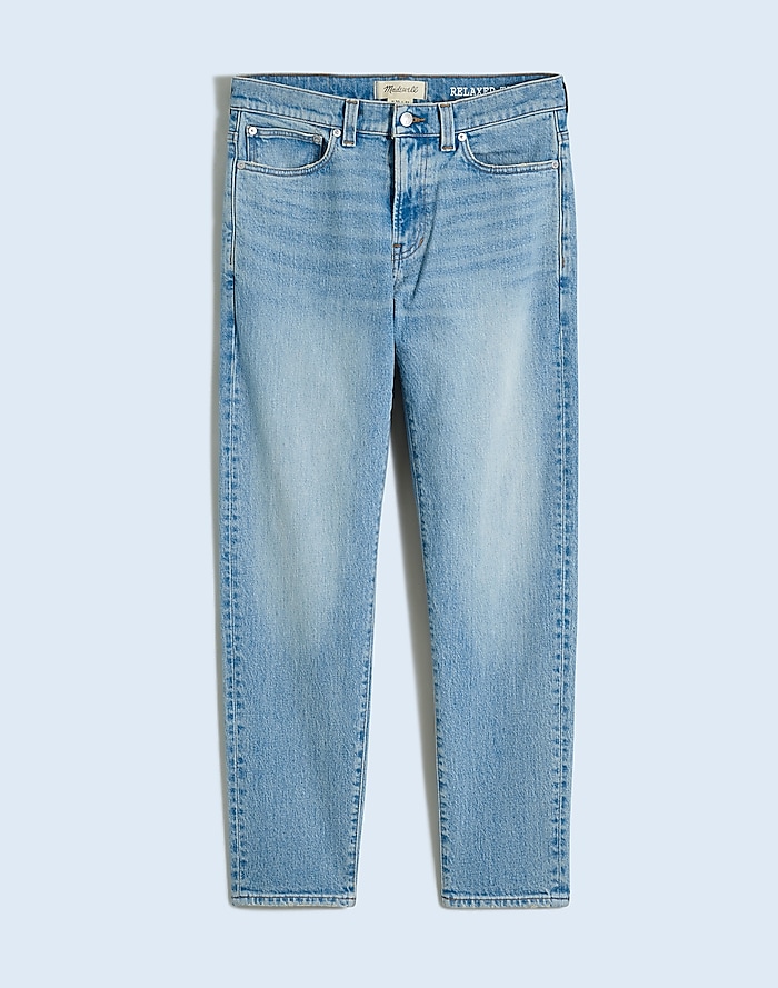 Relaxed Tapered Fit Jeans - Denim blue - Kids