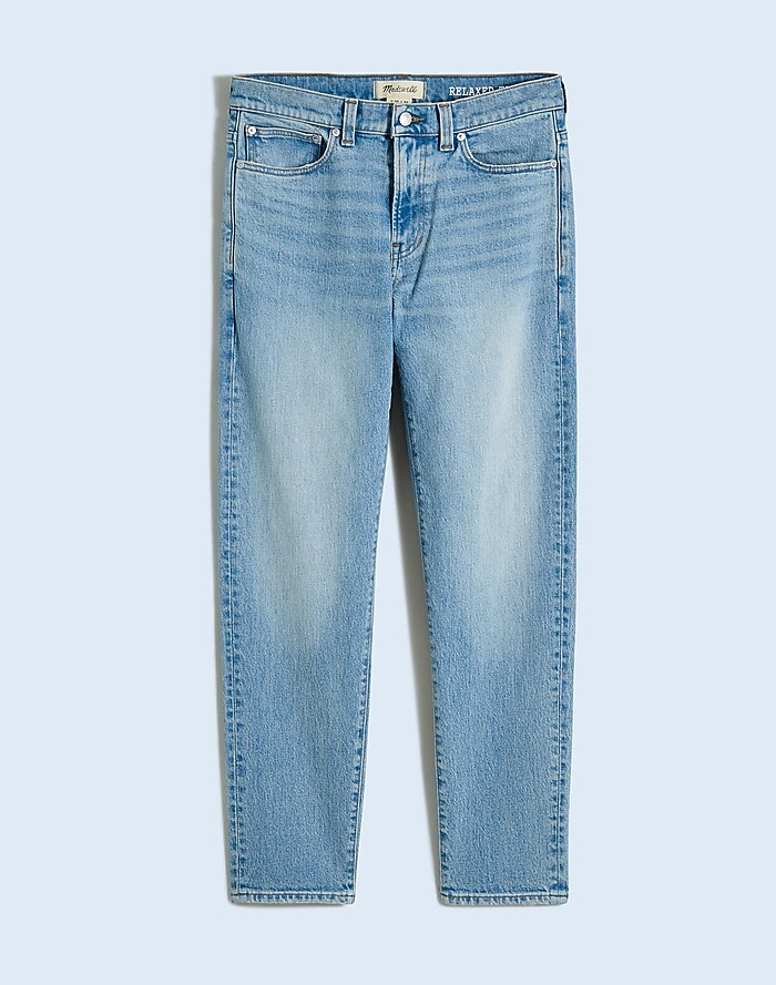 Relaxed Tapered Fit Jeans - Denim blue - Kids