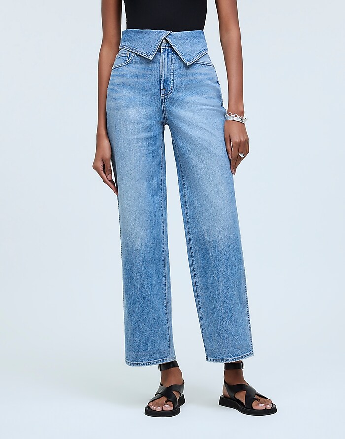 NEW Madewell 30W Baggy Flare Jeans Cantwell Wash $98