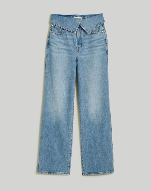 The Tall Perfect Vintage Wide-Leg Crop Jean in Pickford Wash 