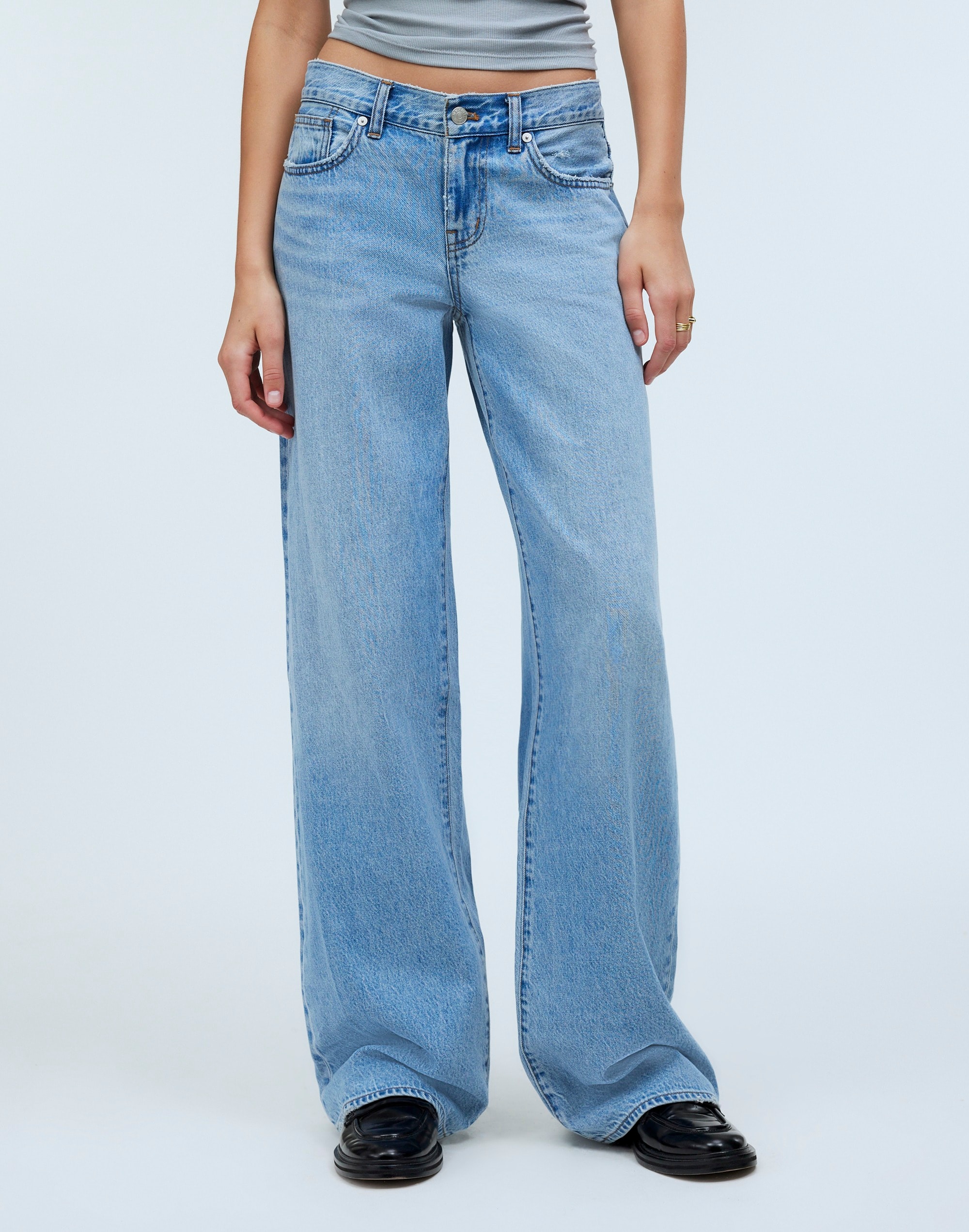 Low-Rise Superwide-Leg Jeans | Madewell