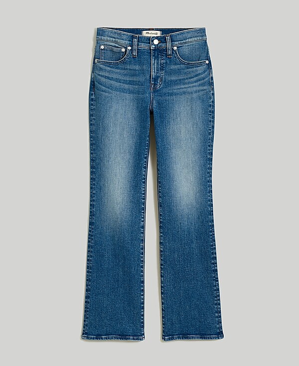 Taller Kick Out Crop Jeans in Oneida Wash