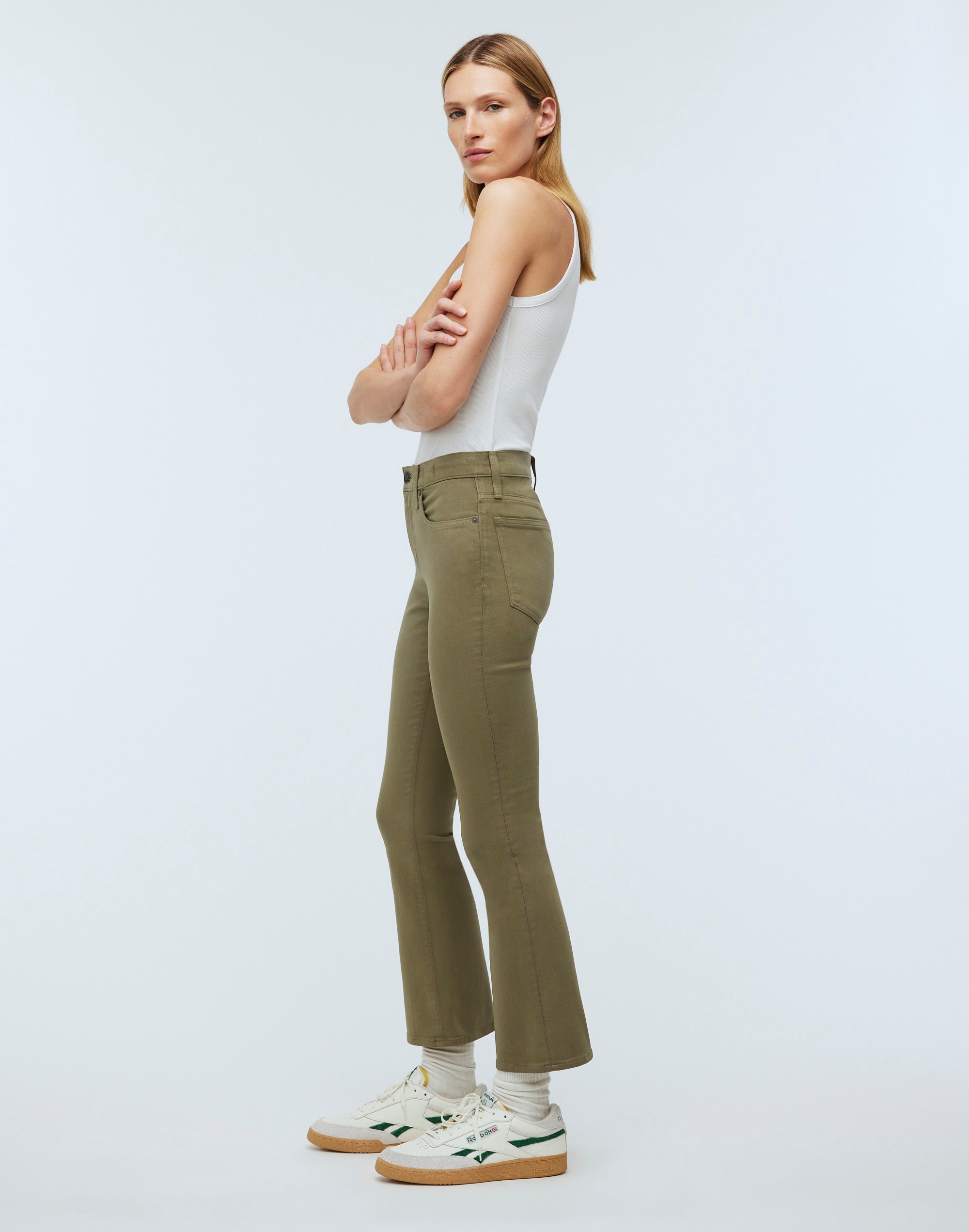 Kick Out Crop Jeans: Coated Edition | Madewell