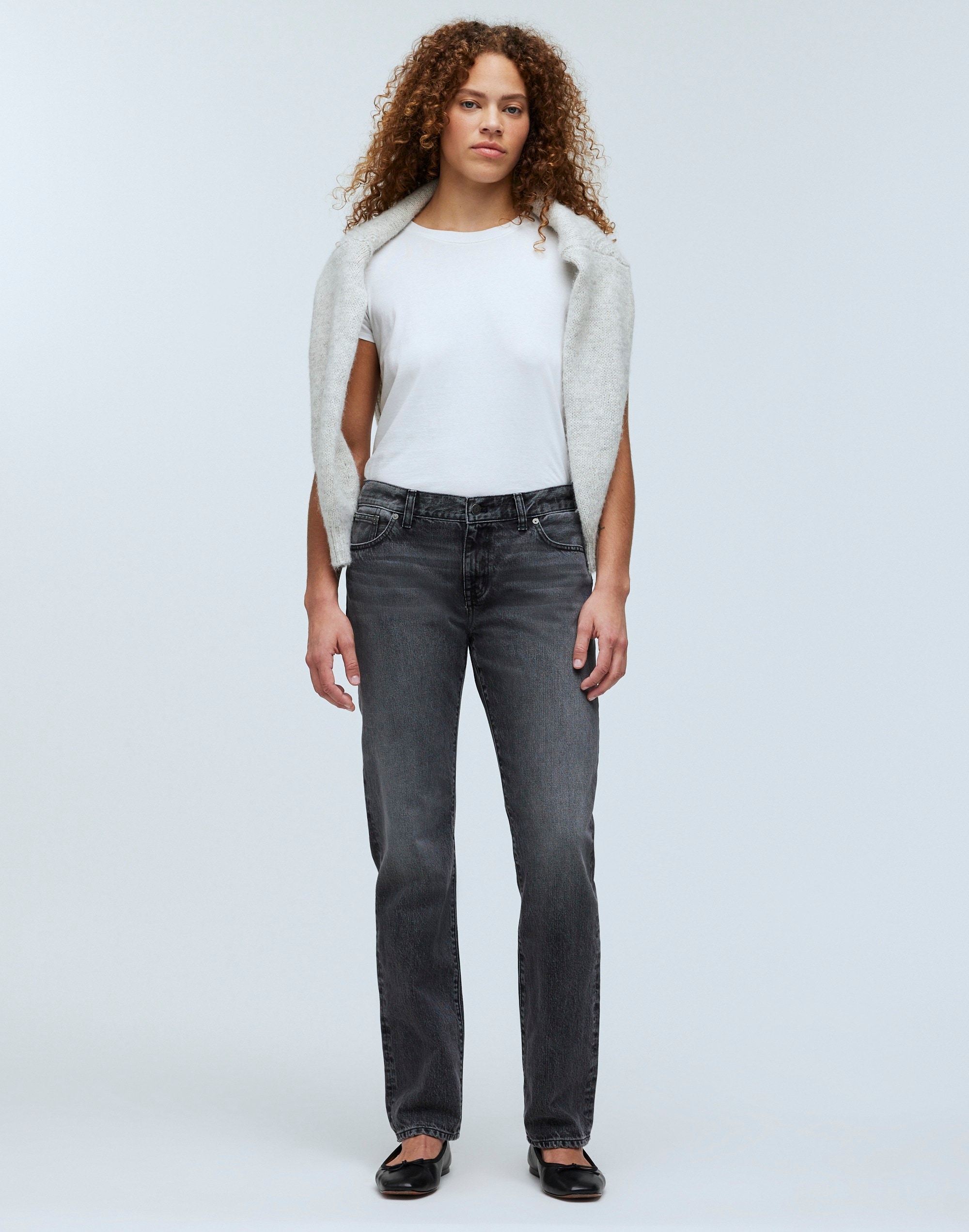 The Low-Rise '90s Straight Jean Petree Wash