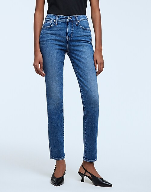 Petite Stovepipe Jeans in Drifthaven Wash