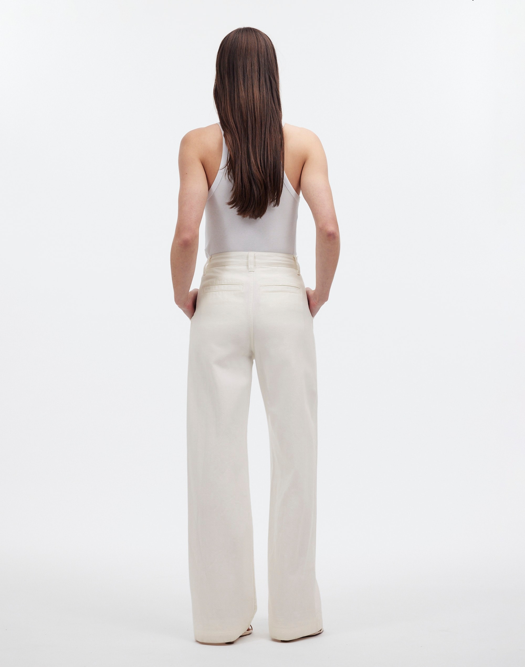 The Harlow Wide-Leg Jean Tile White: Airy Denim Edition