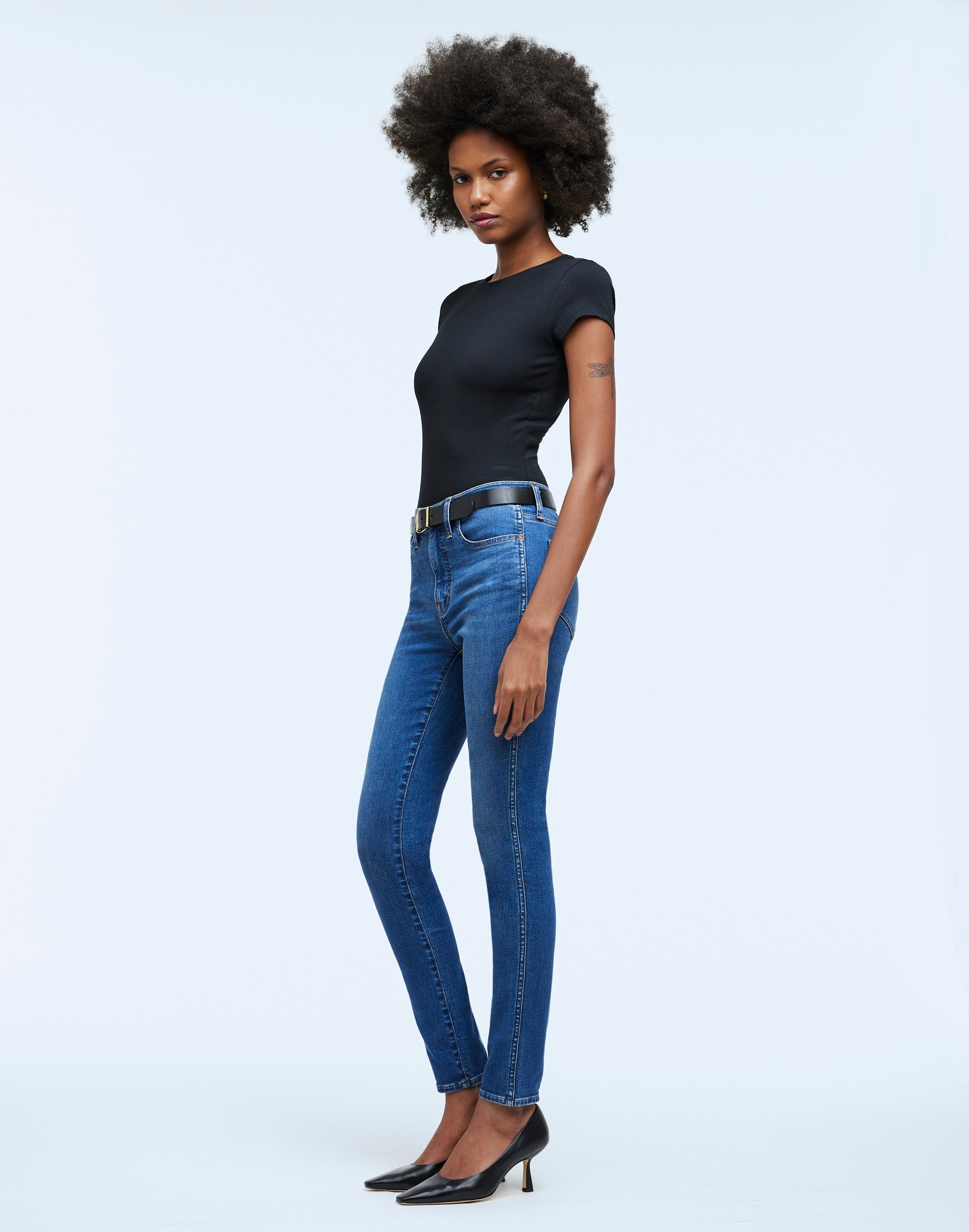 10" High-Rise Roadtripper Authentic Skinny Jeans Faulkner Wash