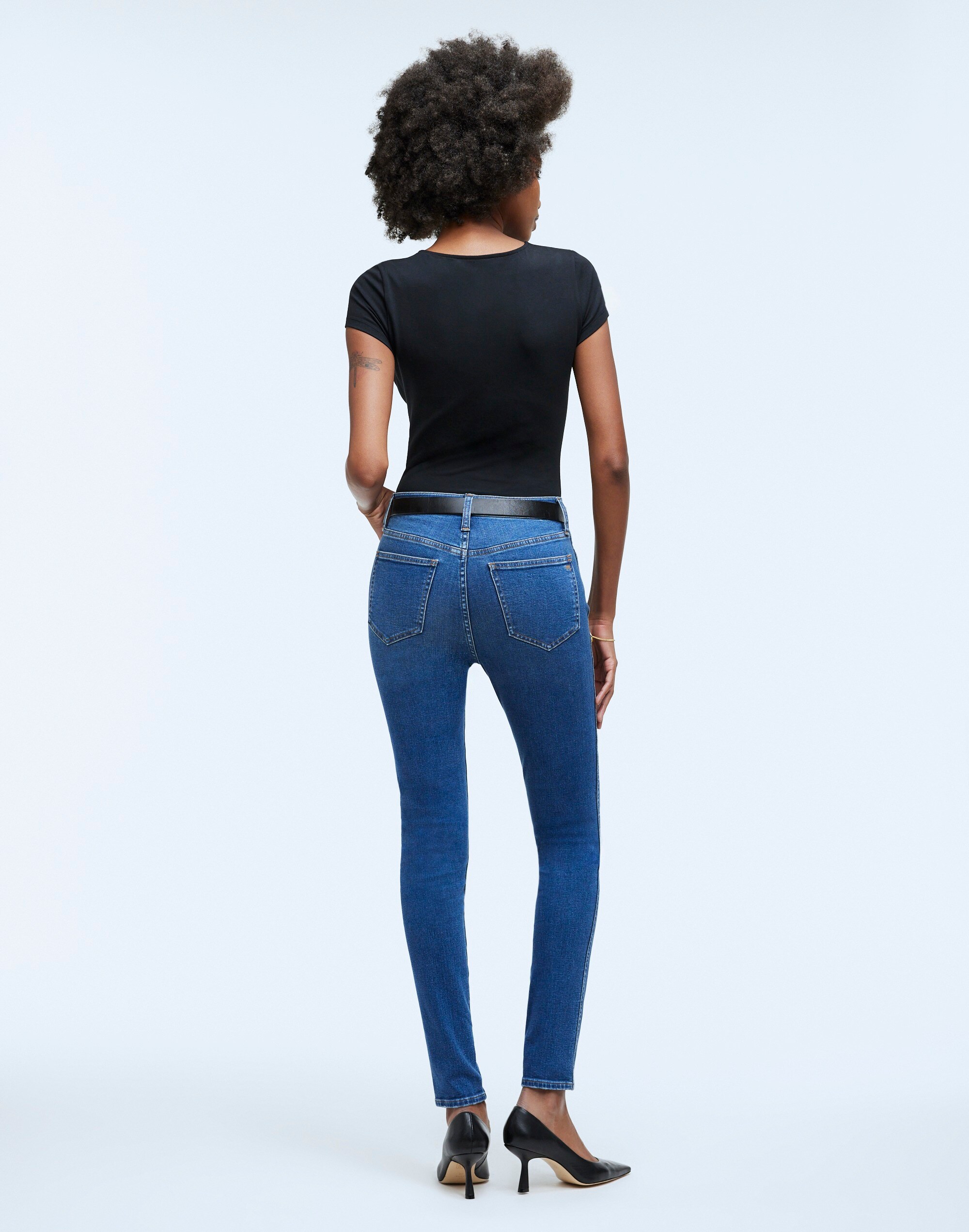 10" High-Rise Roadtripper Authentic Skinny Jeans Faulkner Wash