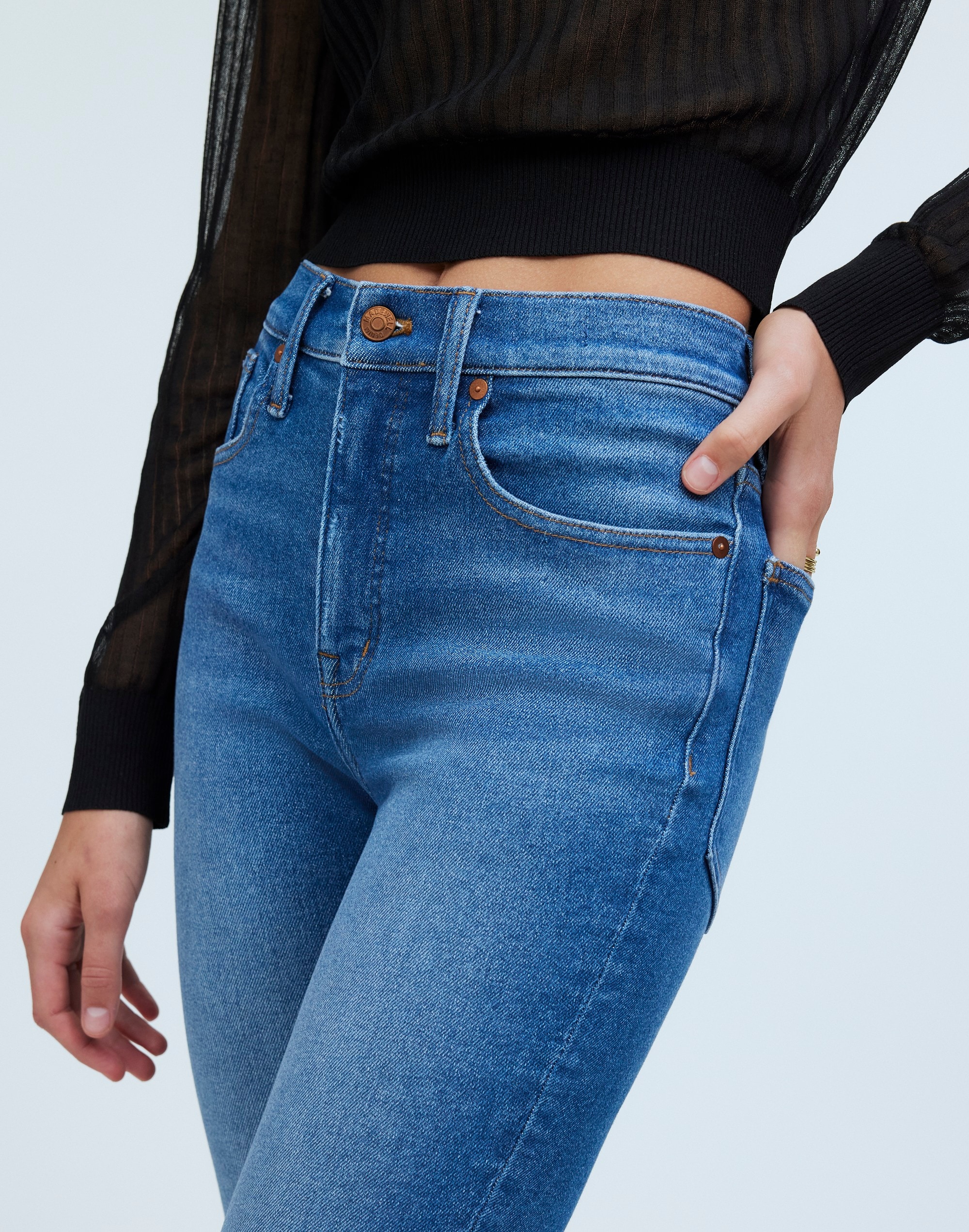 High-Rise Skinny Jeans Gracey Wash