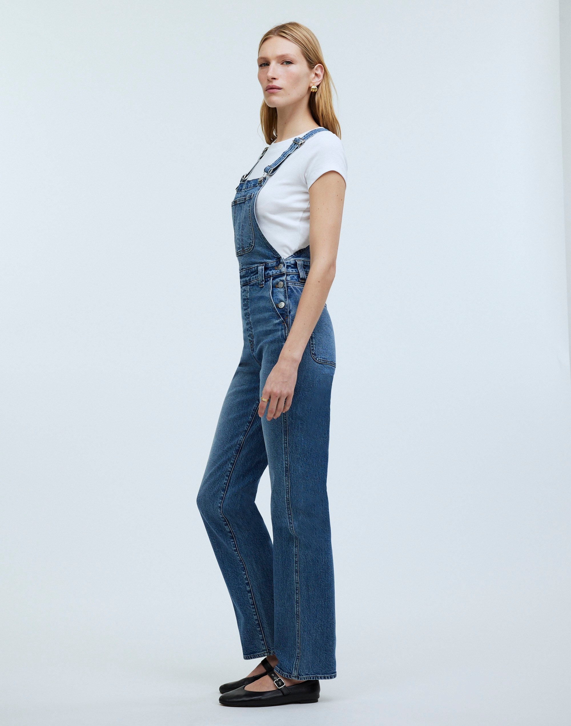 The '90s Straight Overalls Fawnbrook Wash | Madewell