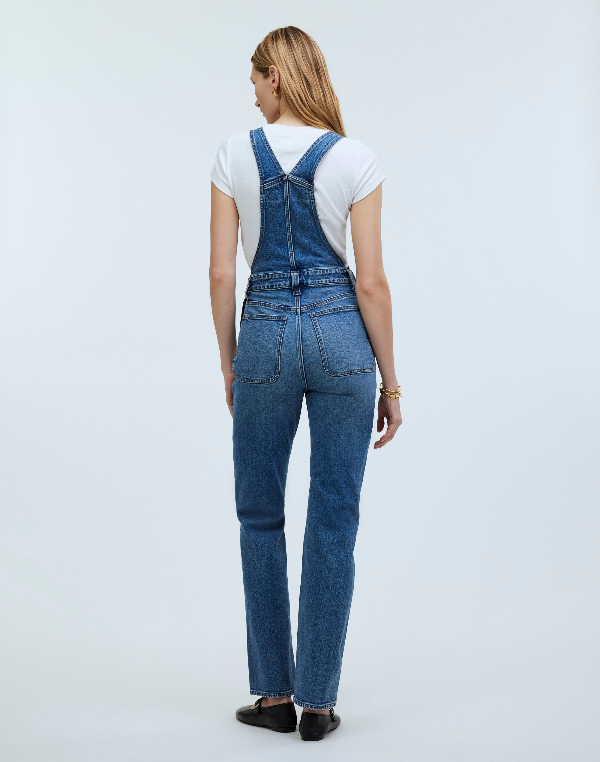 The '90s Straight Overalls Fawnbrook Wash | Madewell