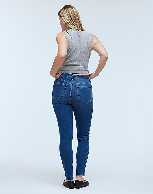 Tall Roadtripper Jeggings in Berrington Wash: Button-Front Edition