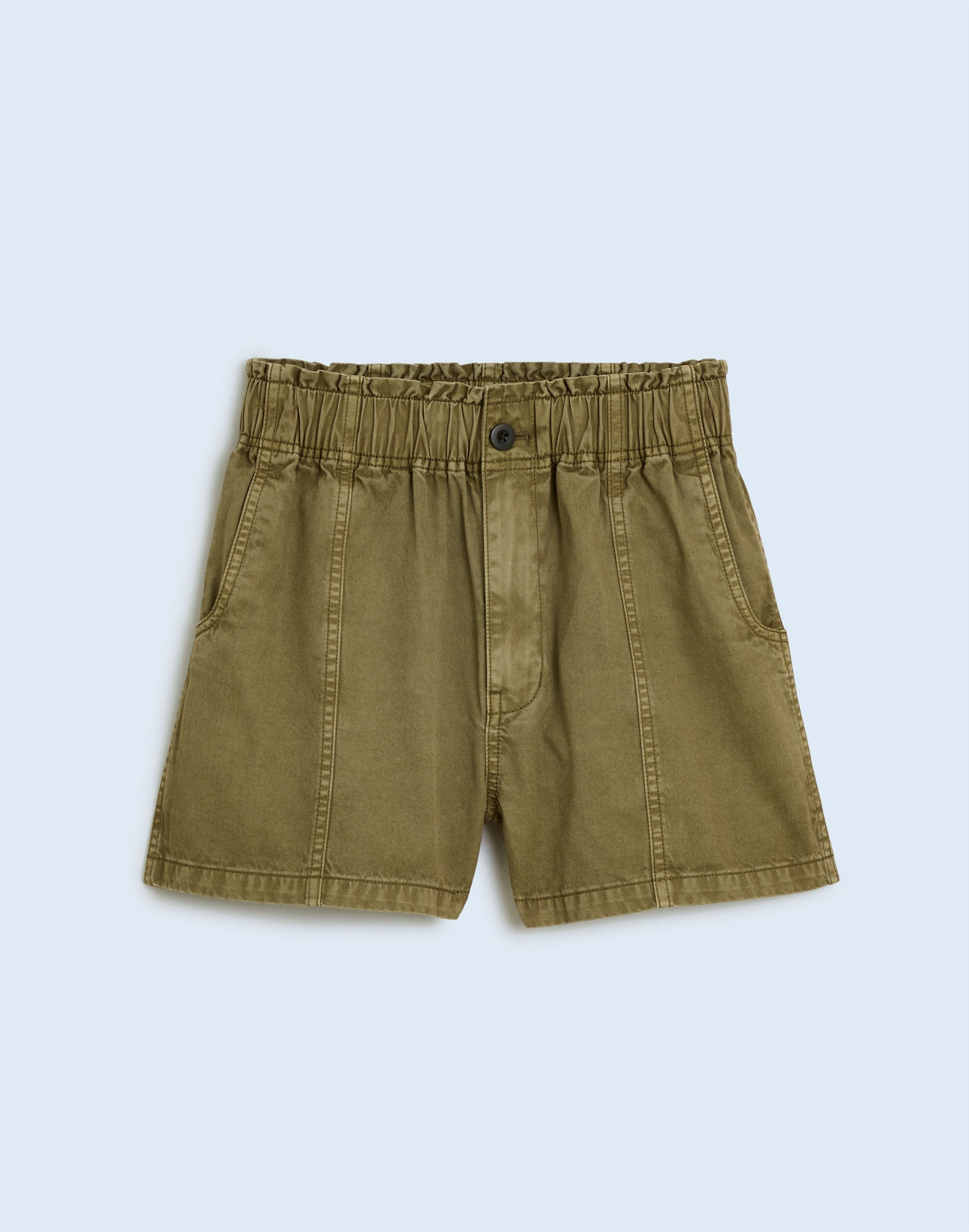 Pull-On Paperbag Shorts: Garment-Dyed Edition | Madewell