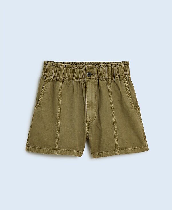 Pull-On Paperbag Shorts: Garment-Dyed Edition