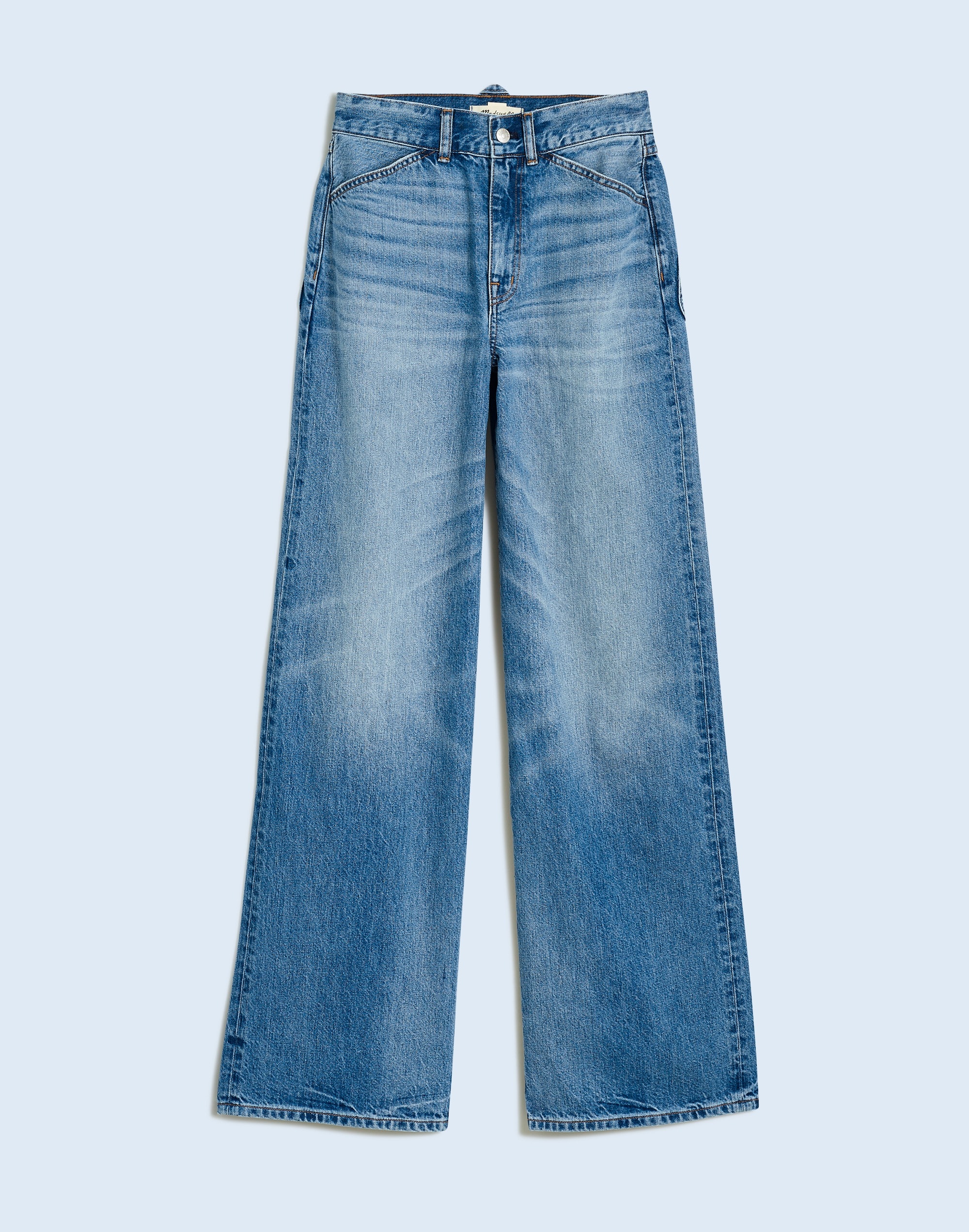 Madewell x Kaihara Superwide-Leg Jeans Sanborn Wash