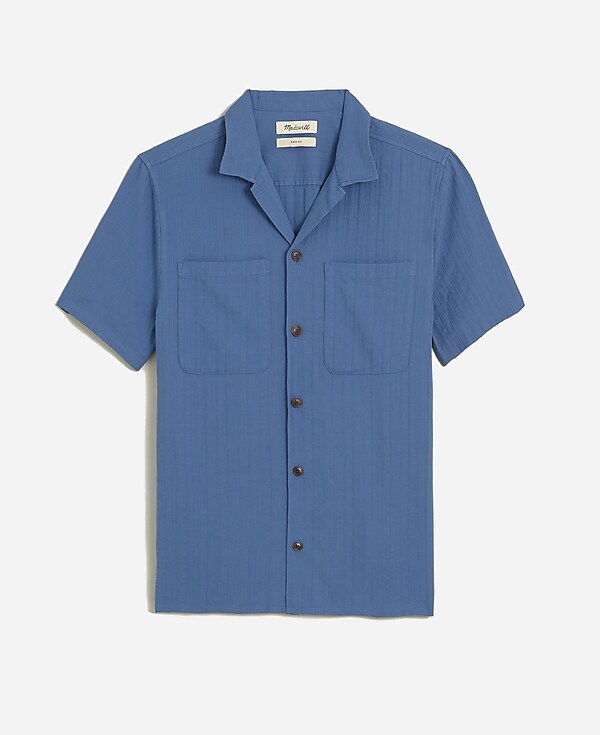 Easy Short-Sleeve Shirt in Stripe